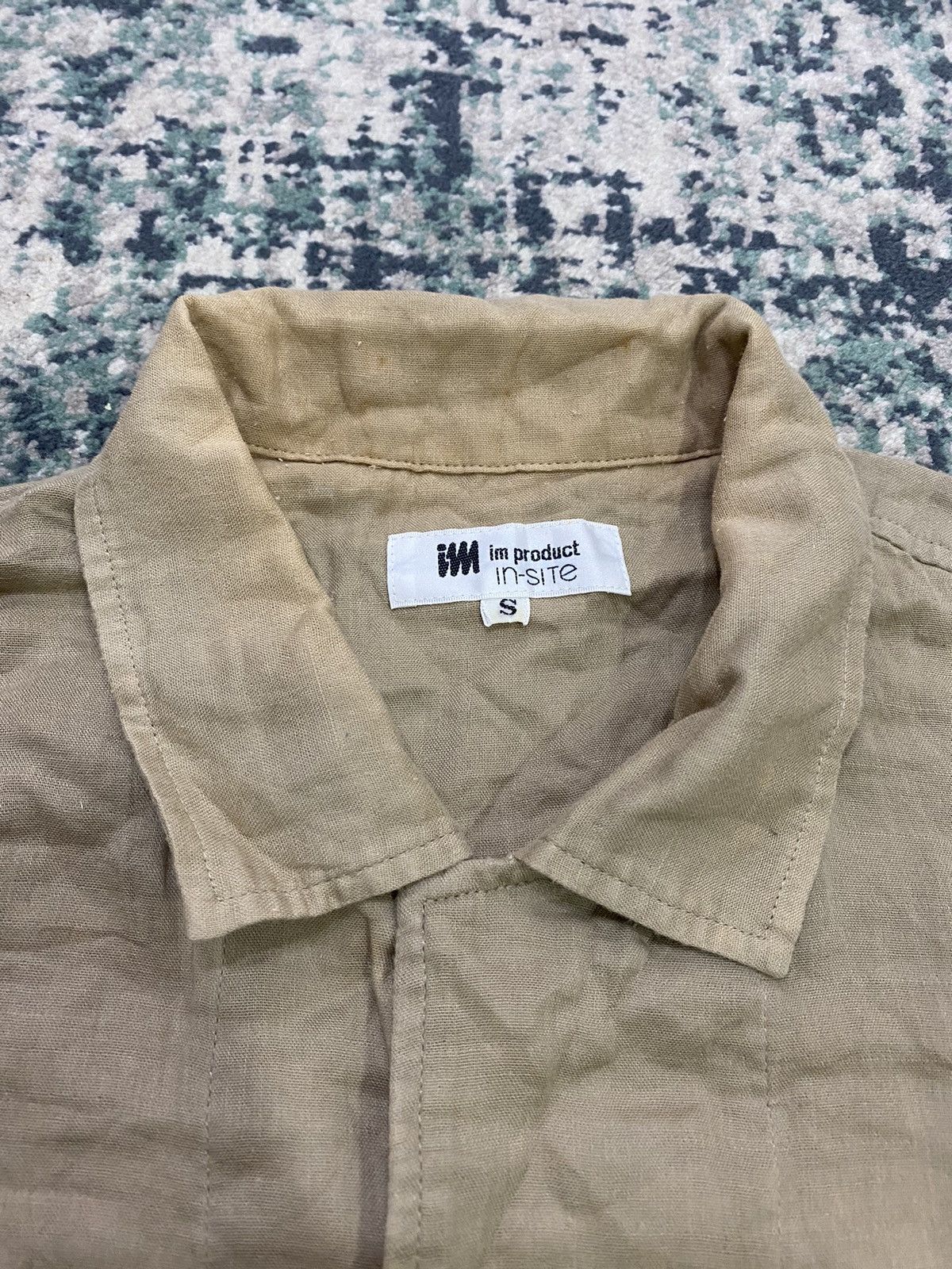 Issey Miyake Issey Miyake Men Pleated Textured Button Up Shirt Size US M / EU 48-50 / 2 - 4 Thumbnail