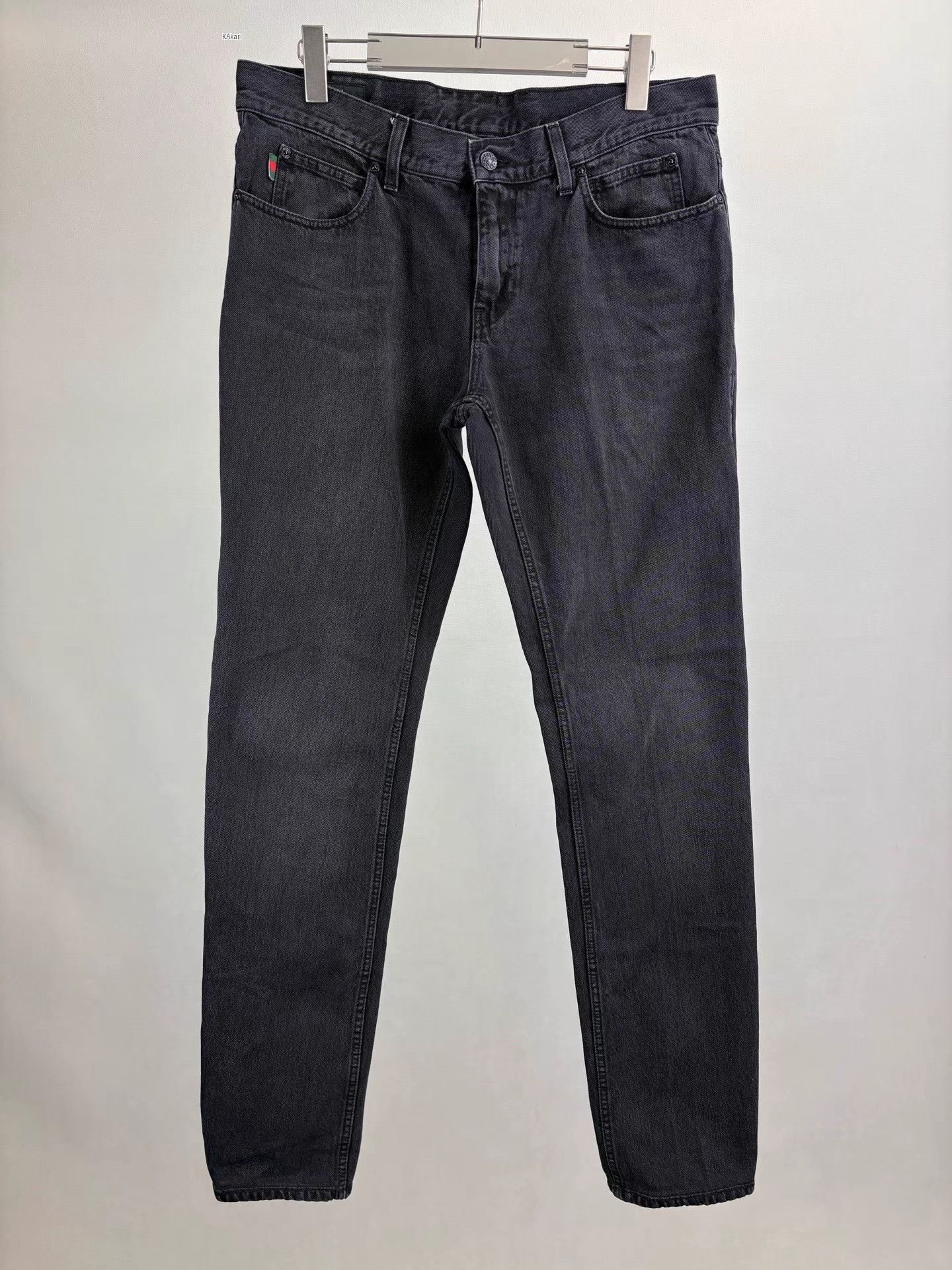 Gucci Black Denim Pants Size 34 Size US 34 / EU 50 - 1 Thumbnail