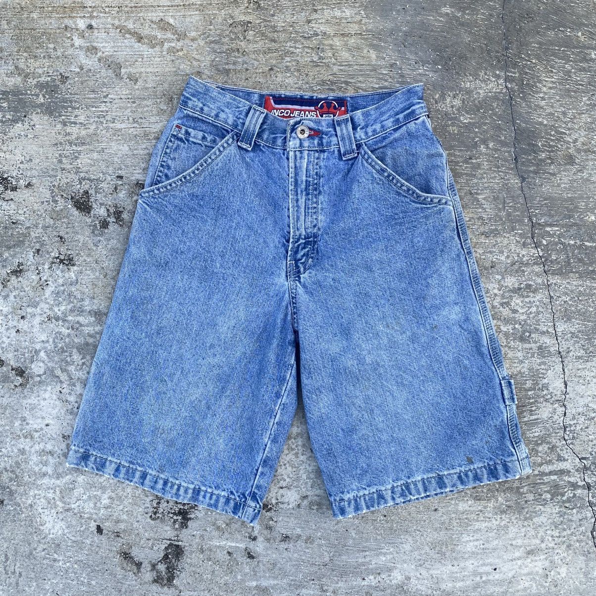 JNCO Vintage 90s Jnco Crown Jorts Baggy Pants Jeans Hoodie Y2K Size US 26 / EU 42 - 2 Thumbnail