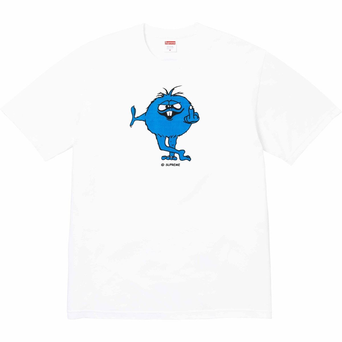 Supreme Supreme Camacho Tee White/Blue Size Medium FW23 Deadstock Size US M / EU 48-50 / 2 - 4 Thumbnail