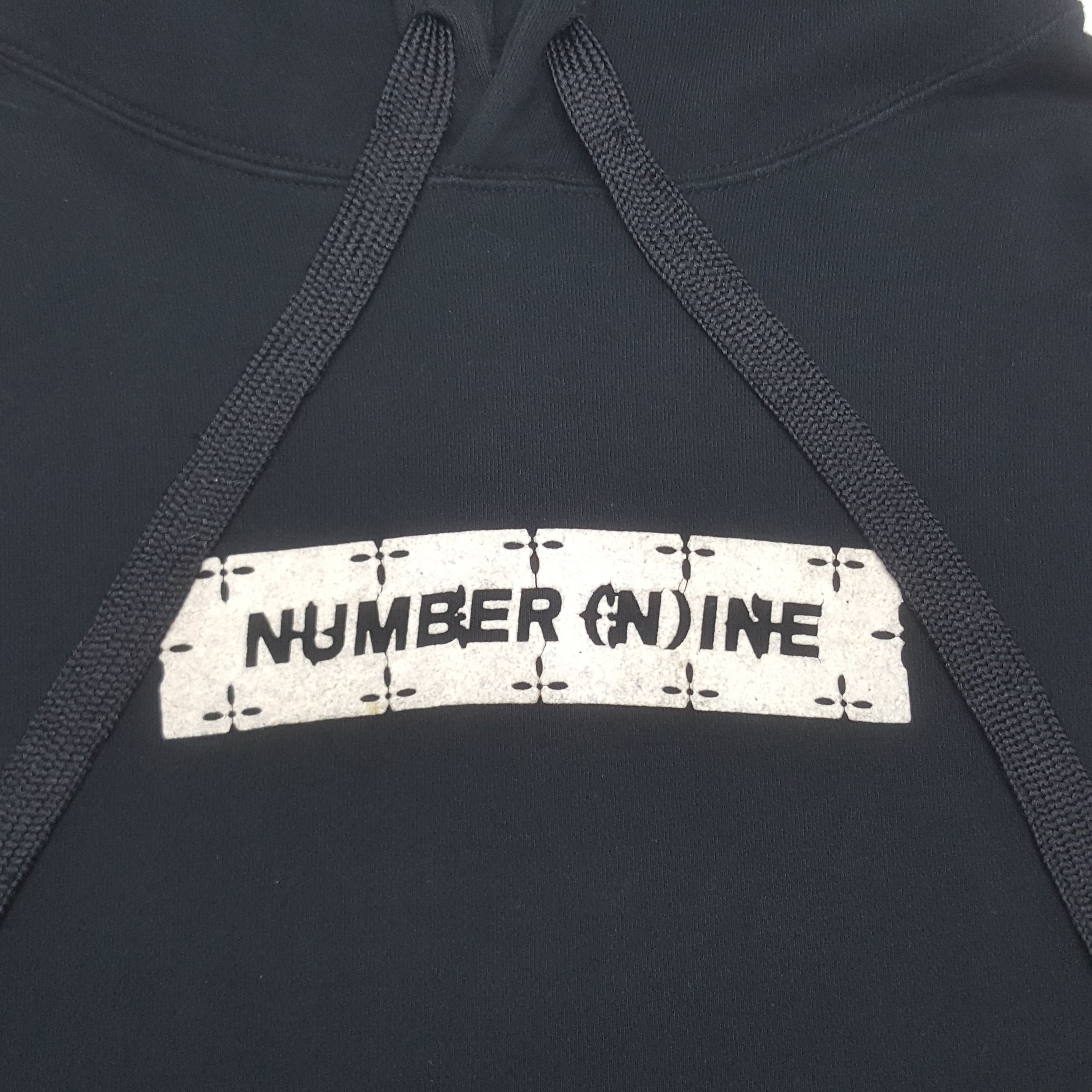 Number (N)ine Vintage Number Nine Box Logo Japanese Hoodies C298N3 Size US M / EU 48-50 / 2 - 4 Thumbnail