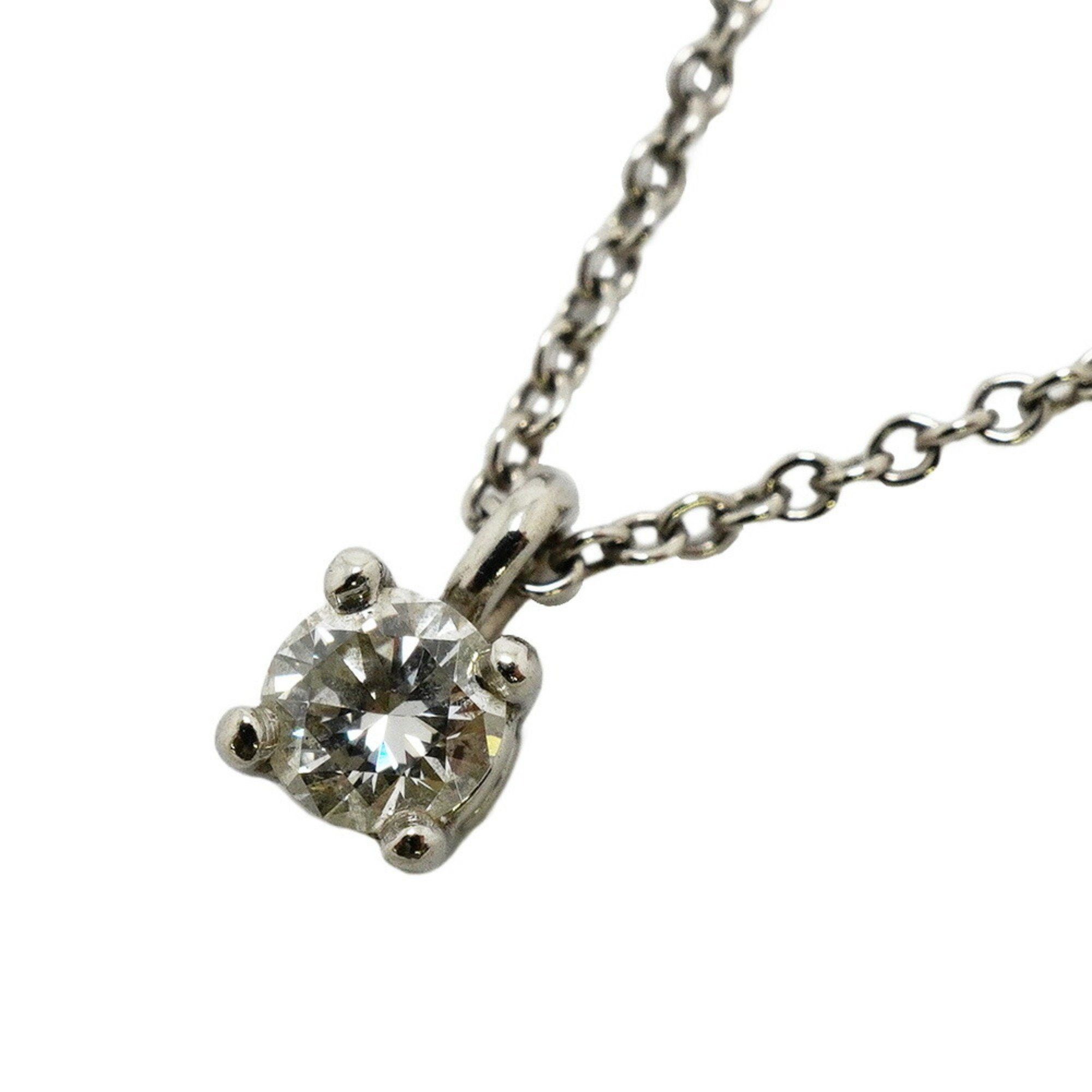 Pt950 Platinum Necklace cheapest 1 Diamond necklace