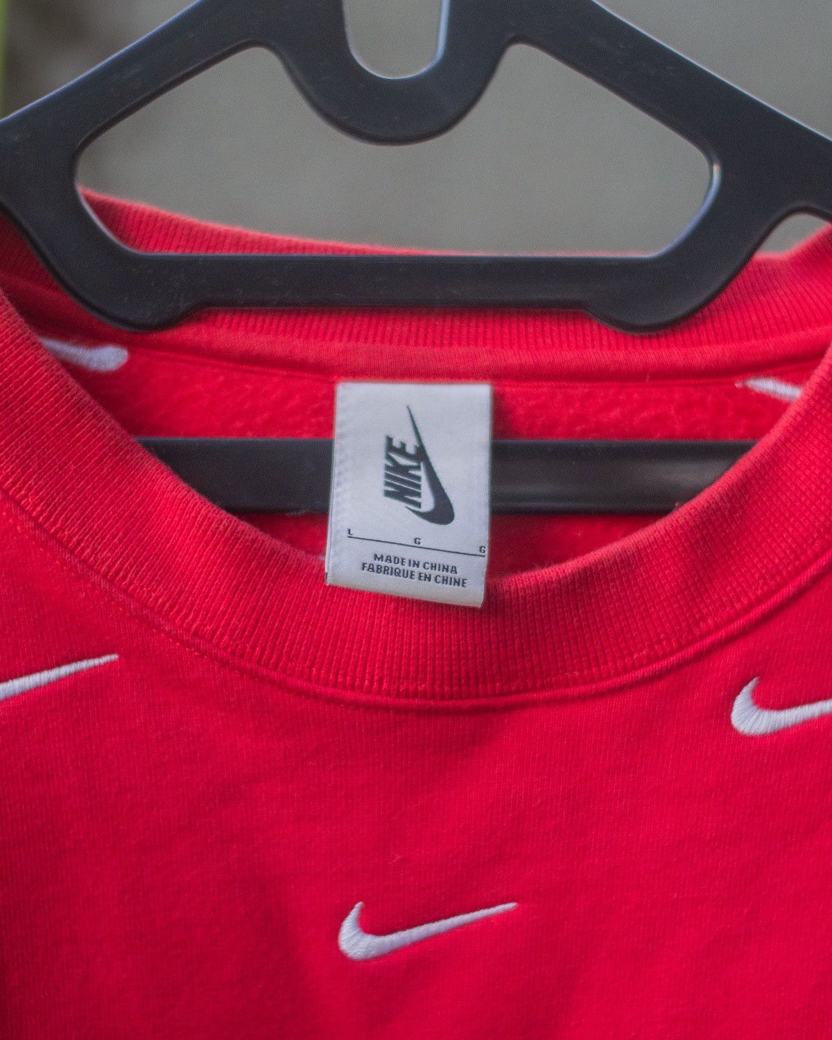 Nike NikeLab NRG Crewneck Swoosh Stripe University Size US L / EU 52-54 / 3 - 3 Thumbnail