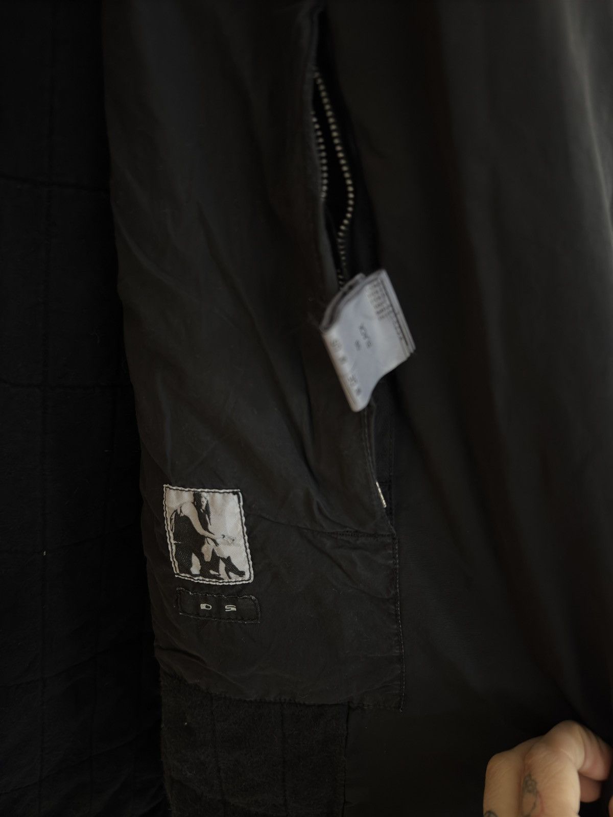 Rick Owens Drkshdw Long hooded vest Size US M / EU 48-50 / 2 - 8 Thumbnail