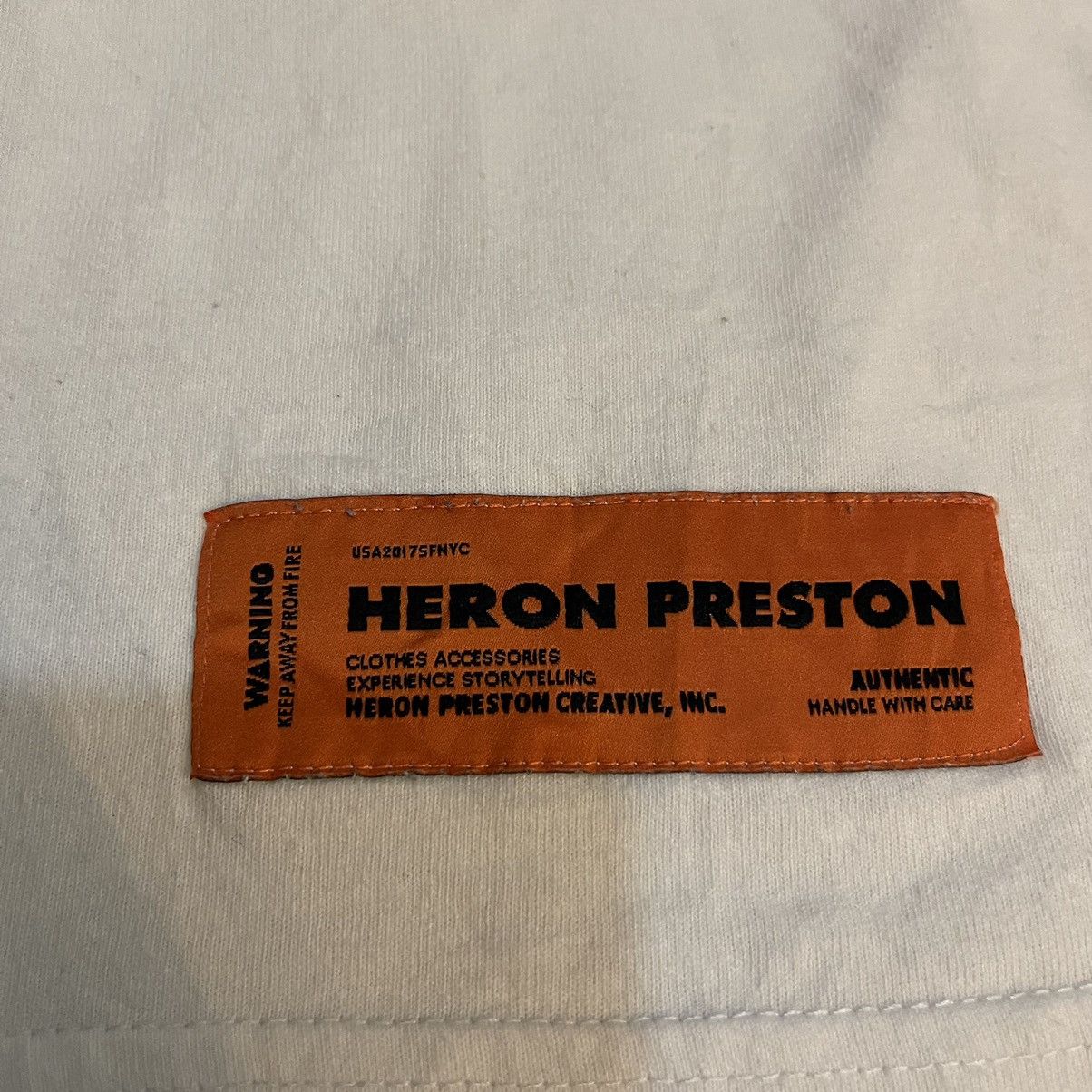 Heron Preston HERON PRESTON ss19 graphic tee Size US L / EU 52-54 / 3 - 8 Thumbnail