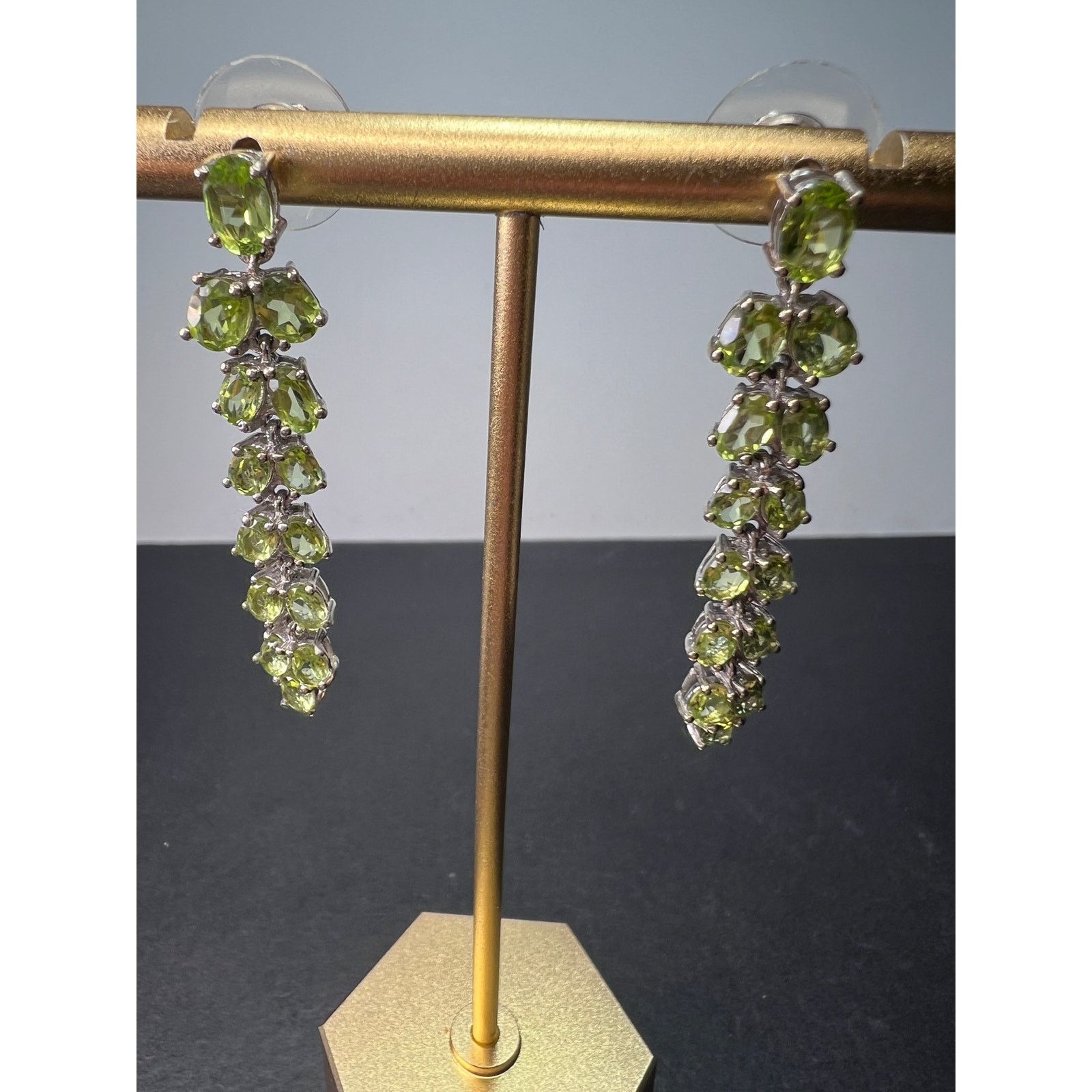 Other Peridot sterling silver chandelier earrings Size ONE SIZE - 5 Thumbnail