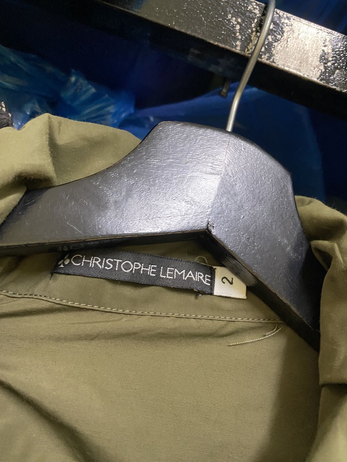 Christophe Lemaire Christophe Lemaire Olive Green Technical Short Sleeve Jacket Size US M / EU 48-50 / 2 - 8 Thumbnail