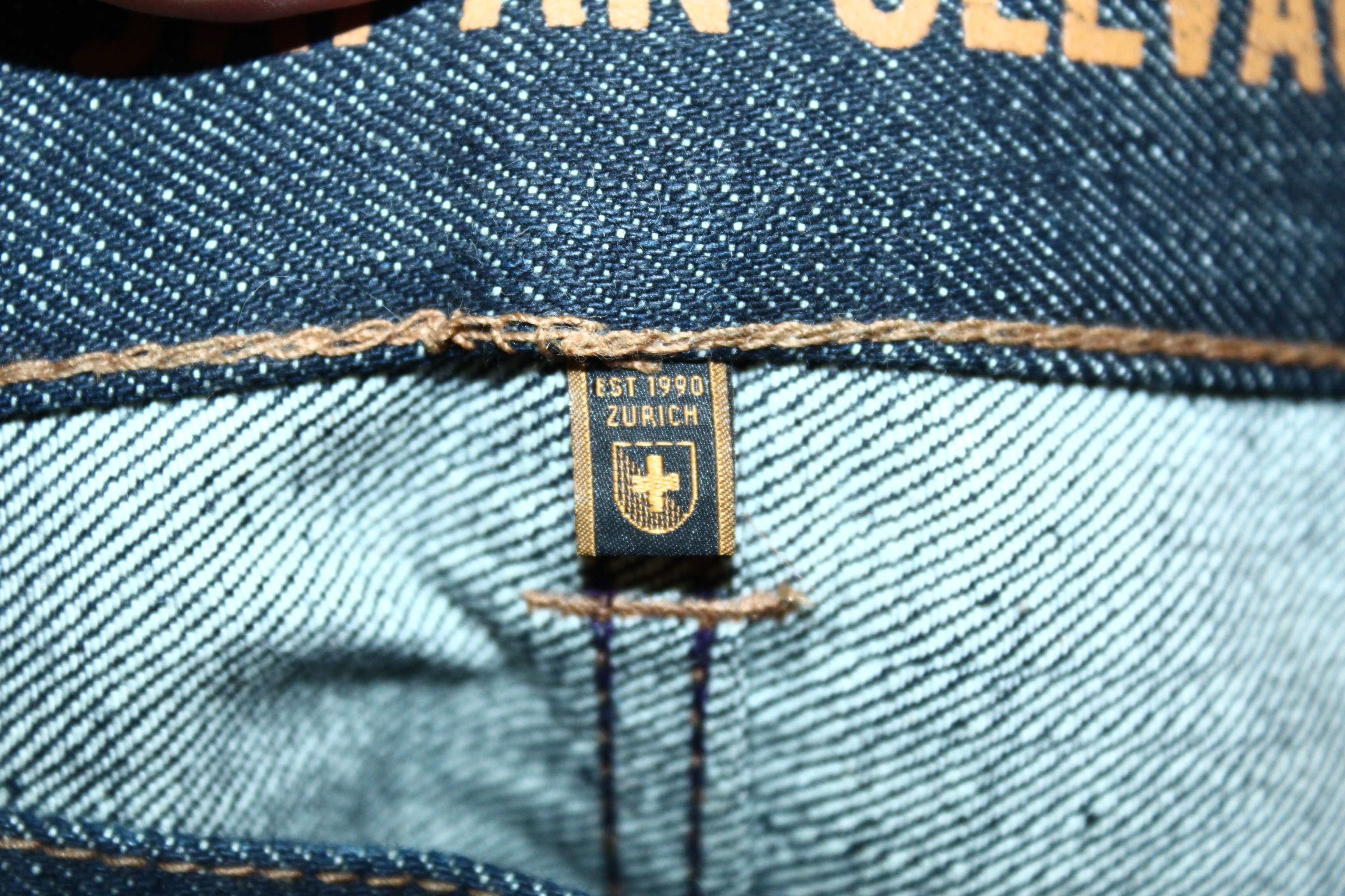Japanese Brand Upper Class Rough Japan Dotted Selvage Raw 14,4oz Jeans Size US 33 - 10 Thumbnail