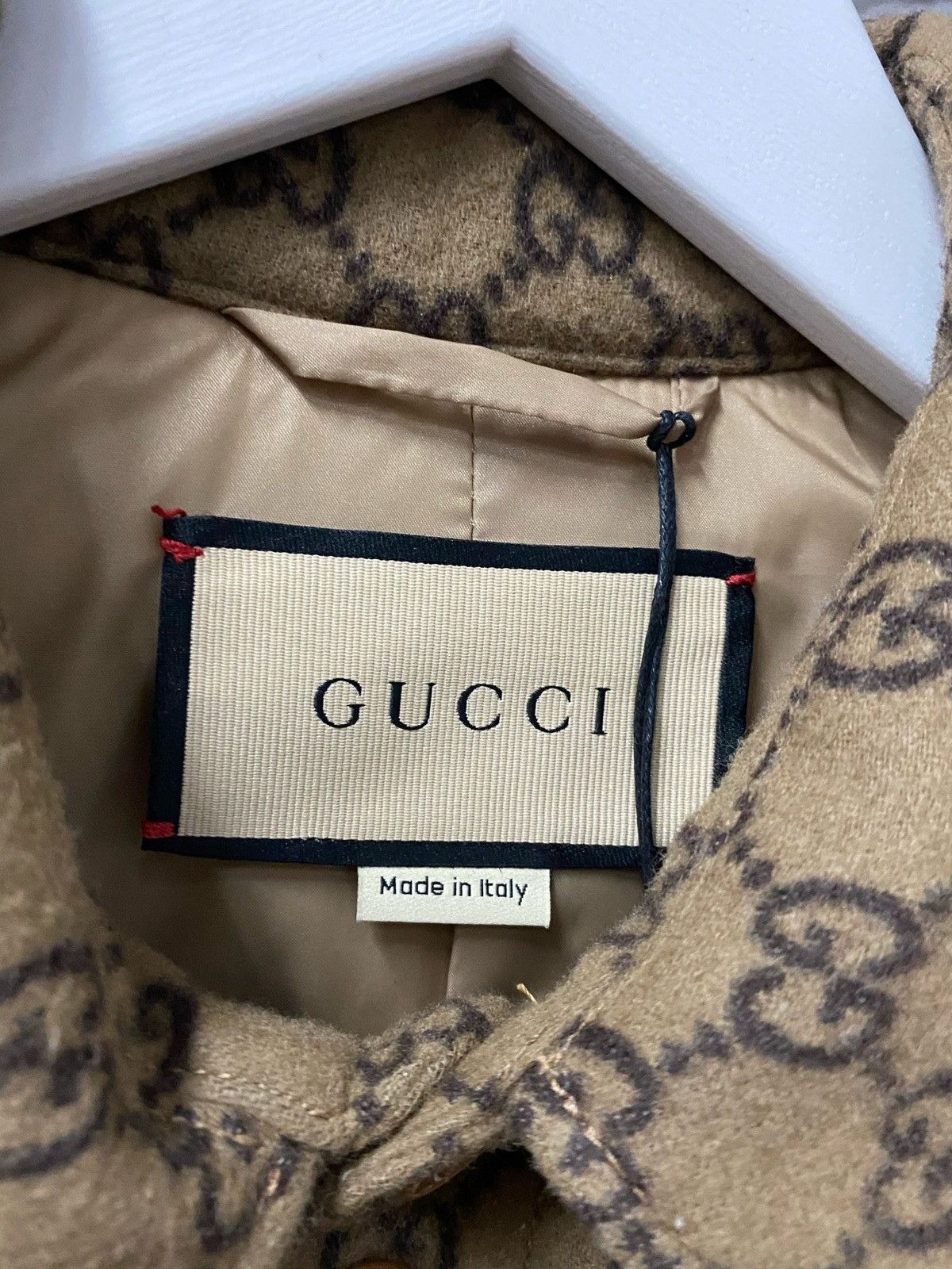 Gucci Gucci GG canvas cotton-blend overshirt Size US S / EU 44-46 / 1 - 5 Thumbnail