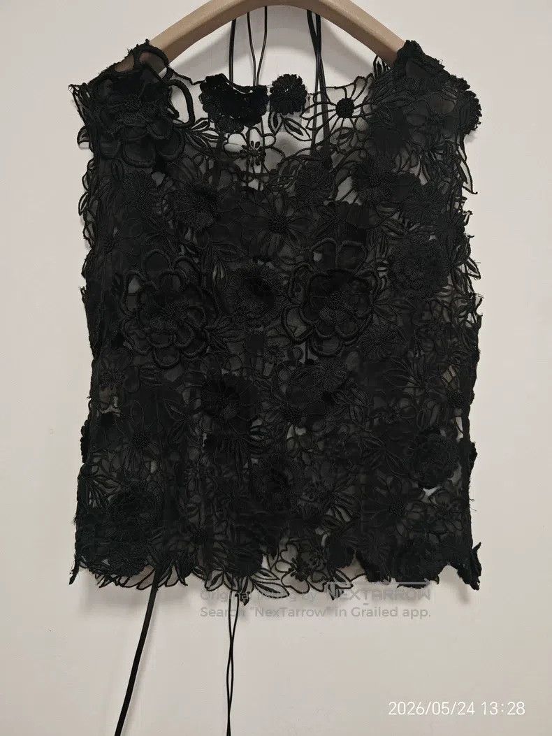 Dries Van Noten Dries Van Noten size:38 Heavy Embroidered Silk Floral Top Size M / US 6-8 / IT 42-44 - 7 Thumbnail