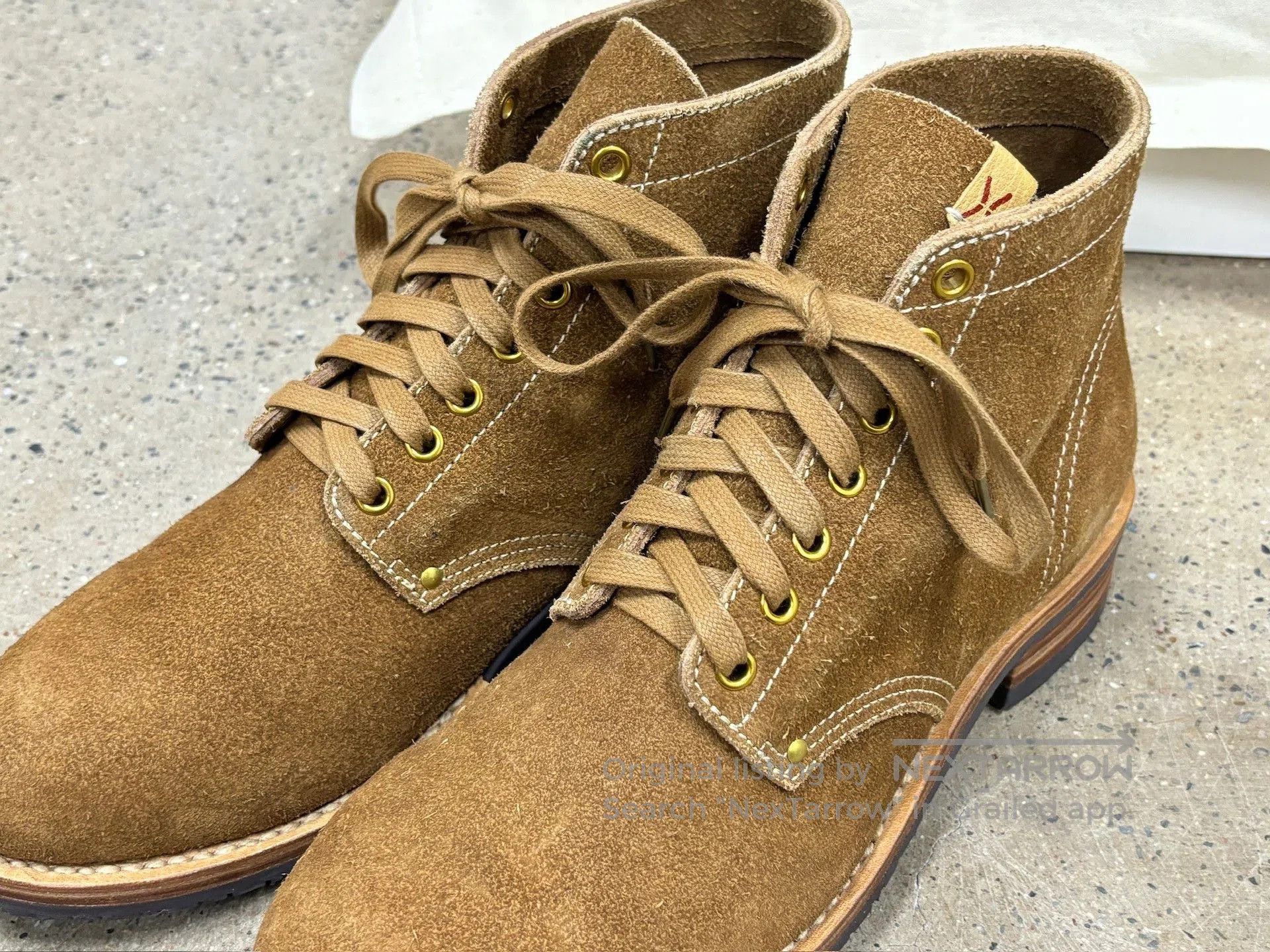 Visvim Visvim 17AW Brigadier Vibram Camel Boots. Size US 10 / EU 43 - 5 Thumbnail