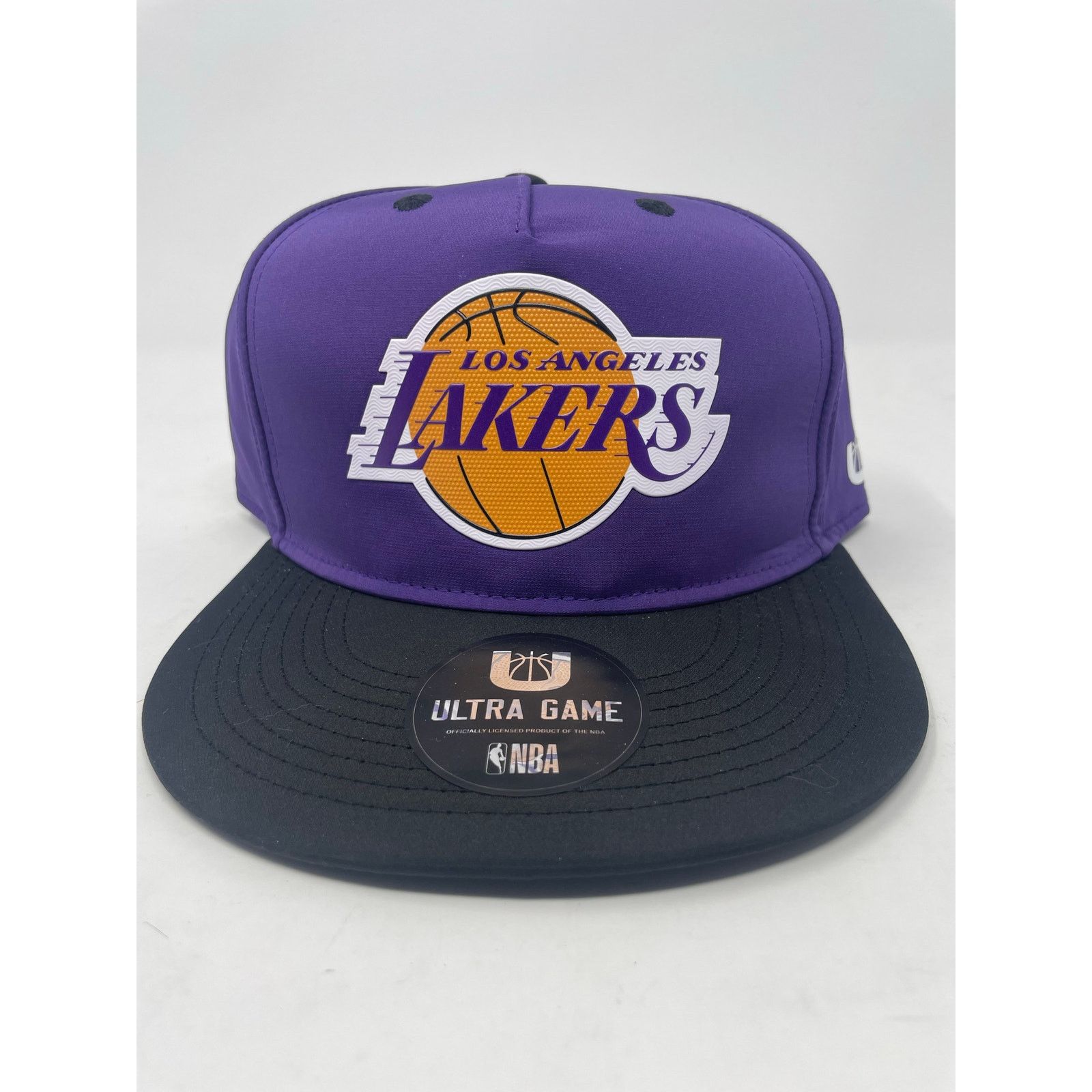 New Era Los Angeles Lakers LA SnapBack Hat Purple Ultra Game Cap NEW Size ONE SIZE - 2 Thumbnail