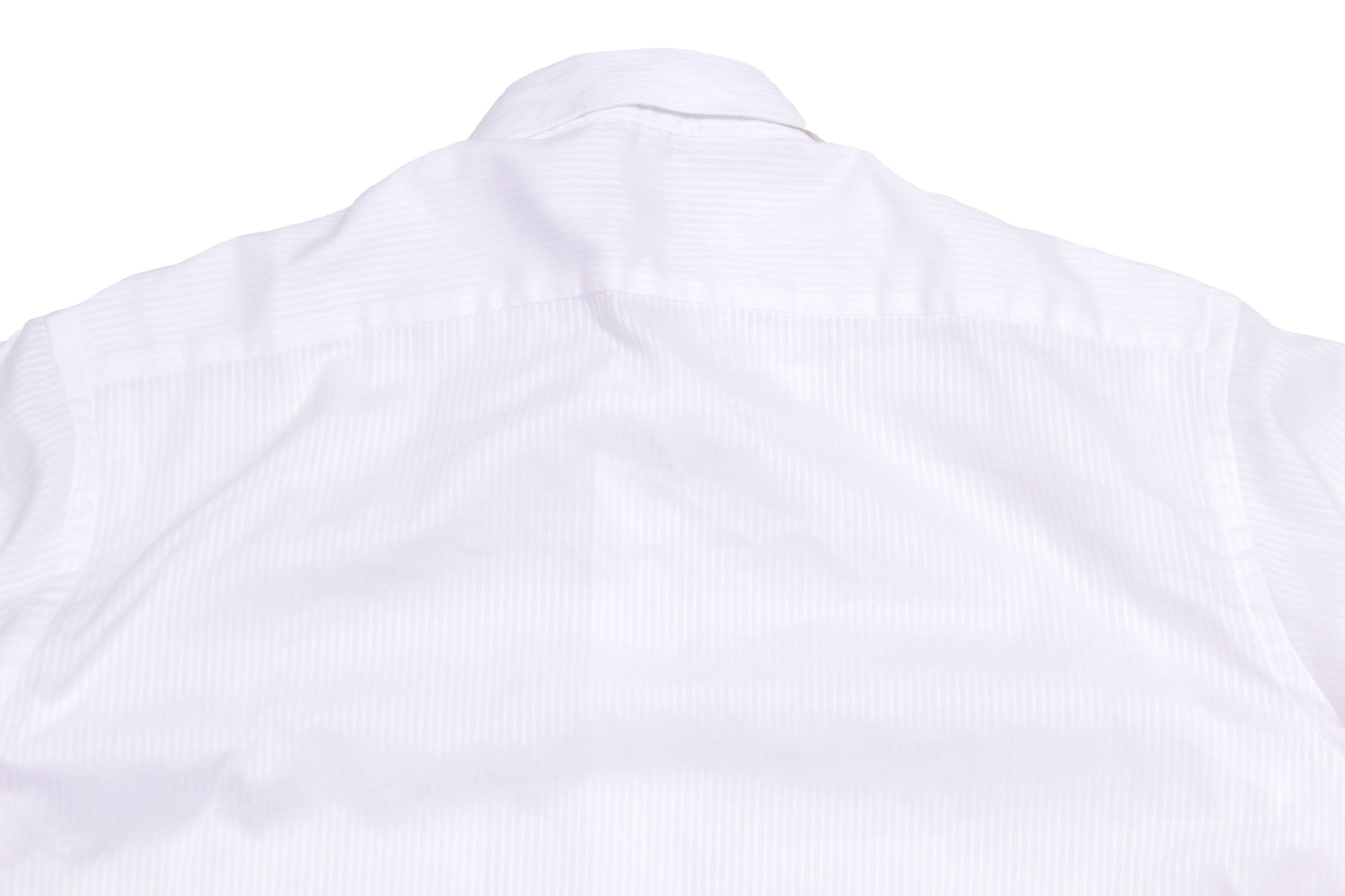 Dior Logo Striped Short Sleeve Shirt Vintage Made in USA Size US XL / EU 56 / 4 - 4 Thumbnail