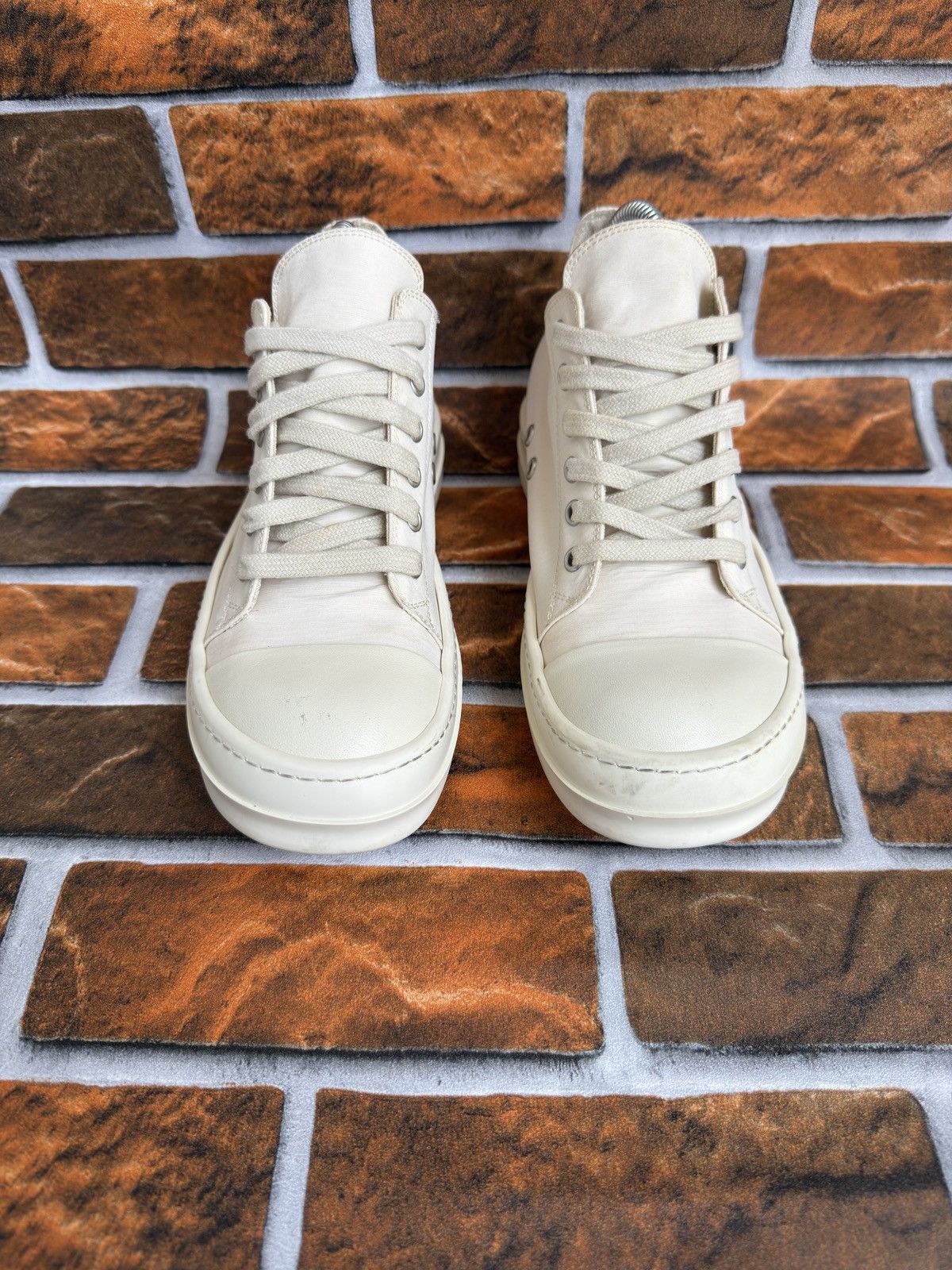 Rick Owens 🔥🔥patch logo drkshdw Ramones Size US 7 / IT 37 - 4 Thumbnail