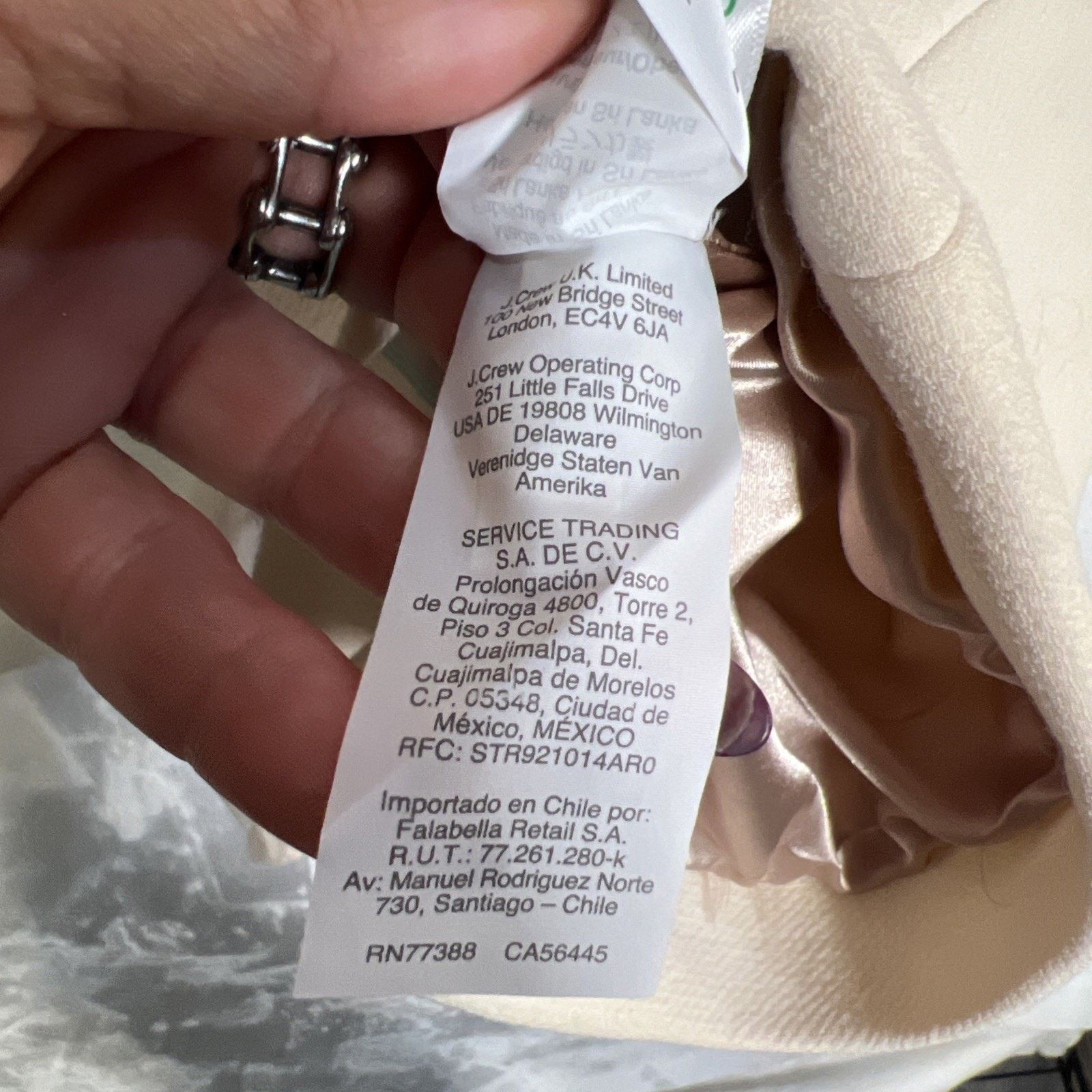 Double-breasted lady coat in Italian double-cloth wool Sz 16