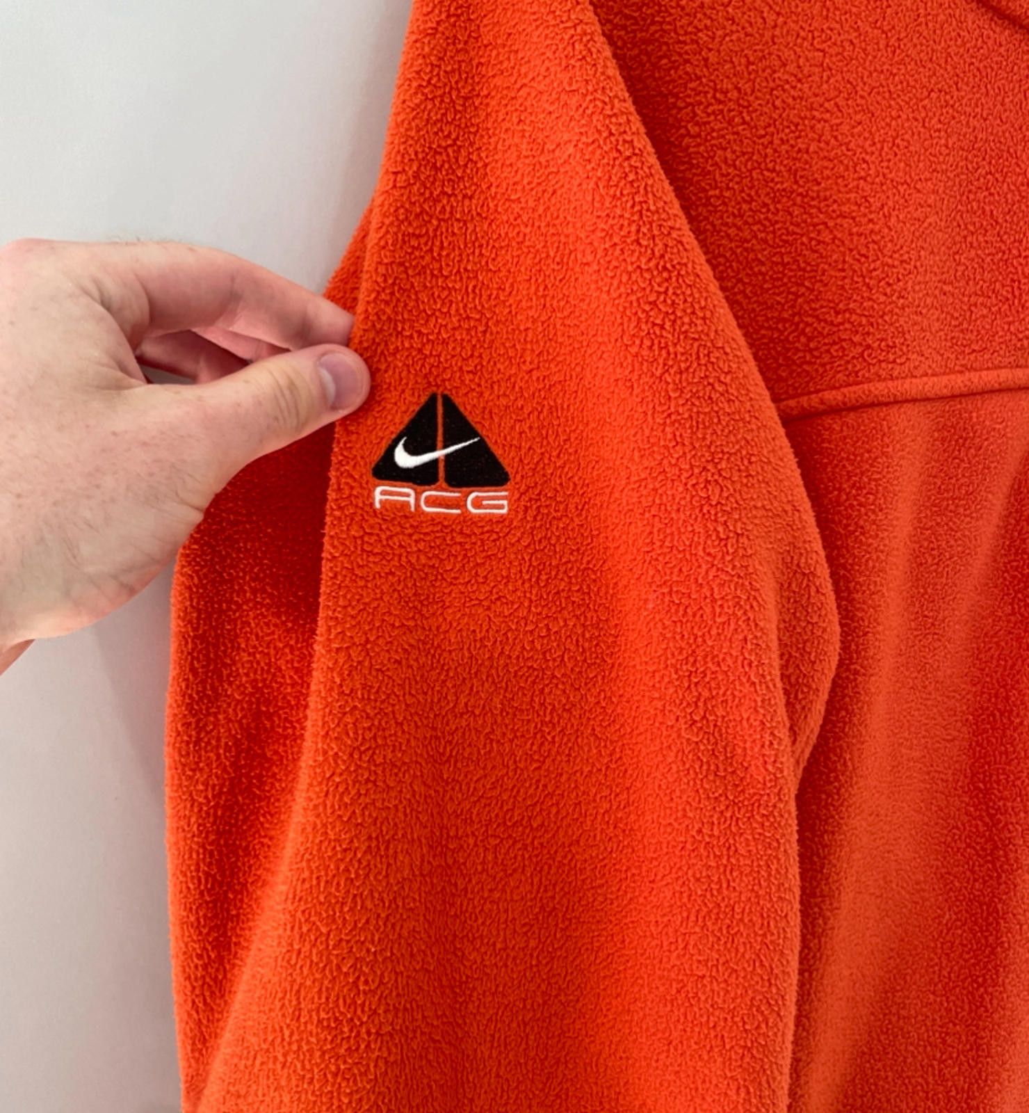 Nike ACG Orange Nike ACG Military Utility Sherpa Fleece Jacket Size US M / EU 48-50 / 2 - 4 Thumbnail