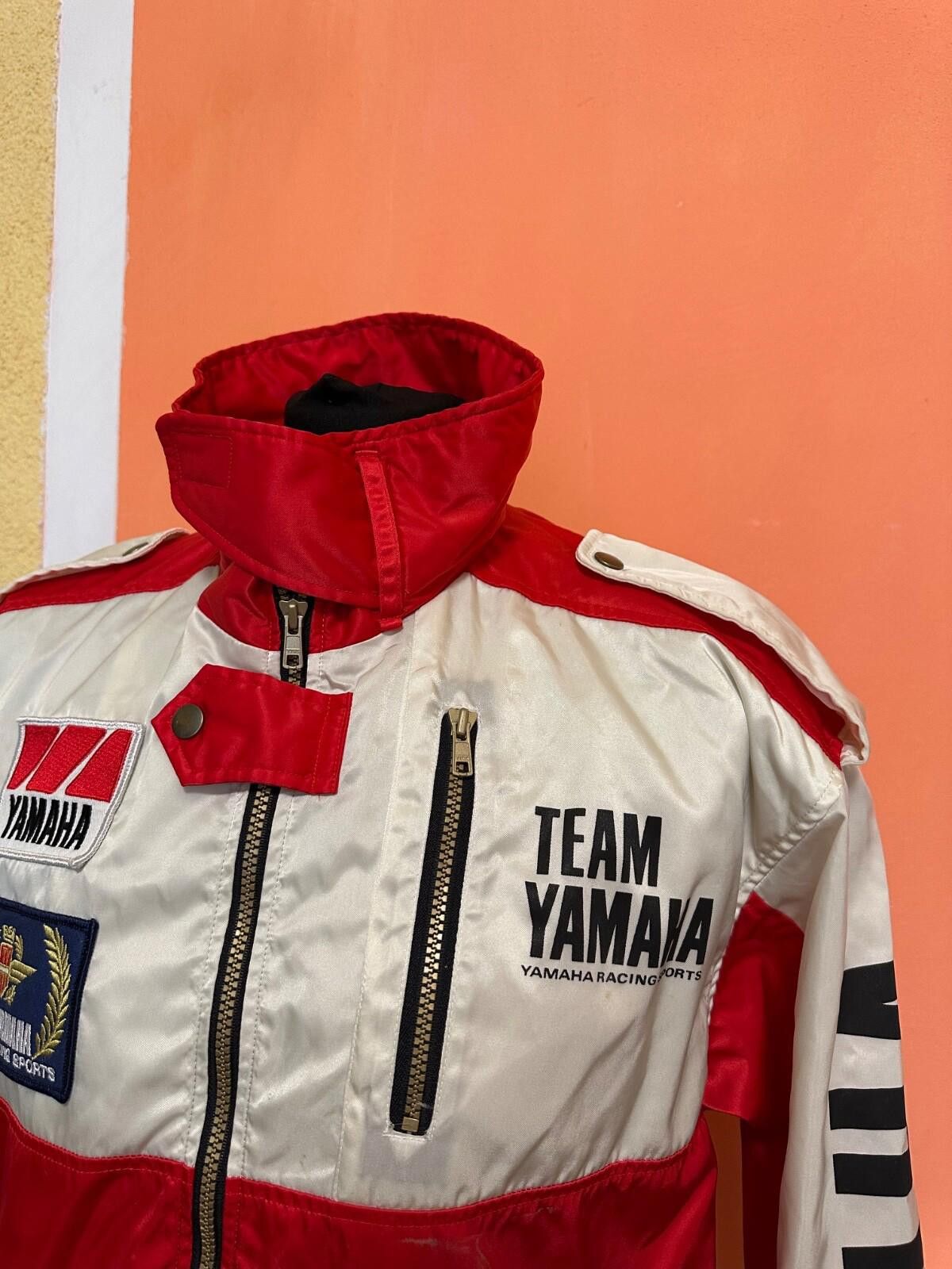 Rare Vintage Yamaha Team Racing Sports Jacket Made In Japan
