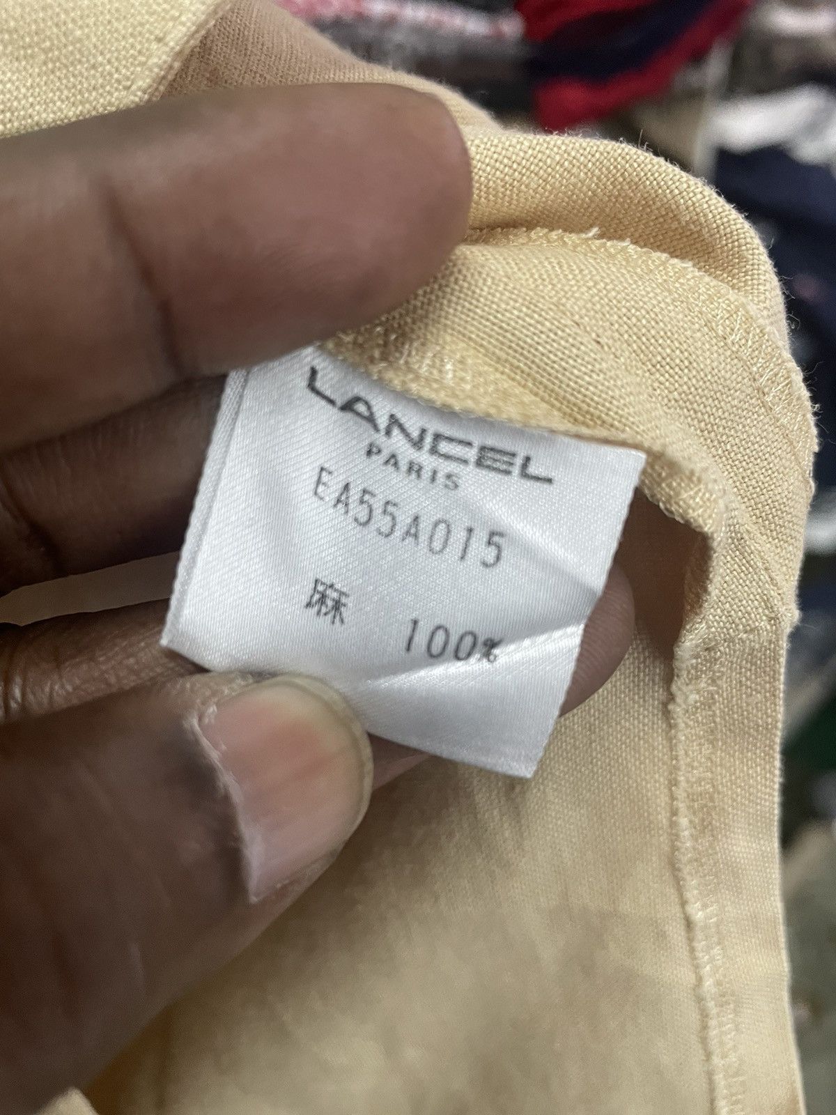 Japanese Brand × Lancel × Vintage Bintage Lancel Buttons Upp Shirt Size US M / EU 48-50 / 2 - 7 Thumbnail