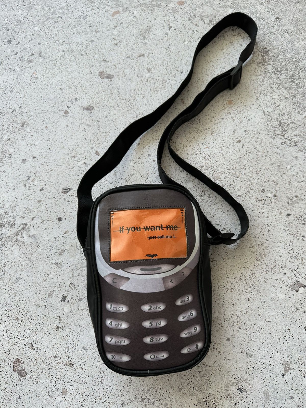 Other Mobile Phone messenger bag “If you want me just call me” Size ONE SIZE - 2 Thumbnail