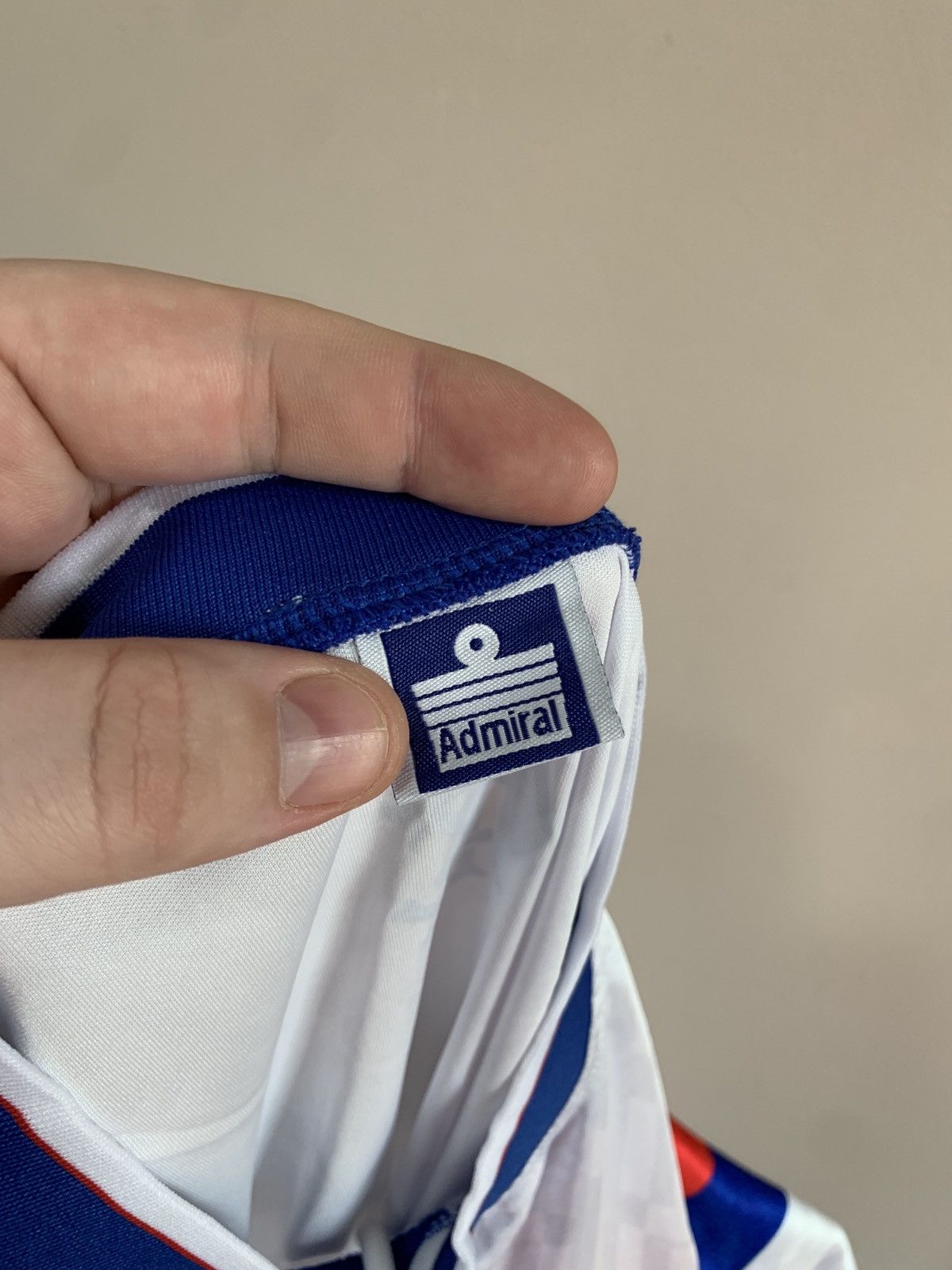 Vintage Glasgow Rangers Home Football Shirt Admiral Soccer Jersey M Size US M / EU 48-50 / 2 - 5 Thumbnail