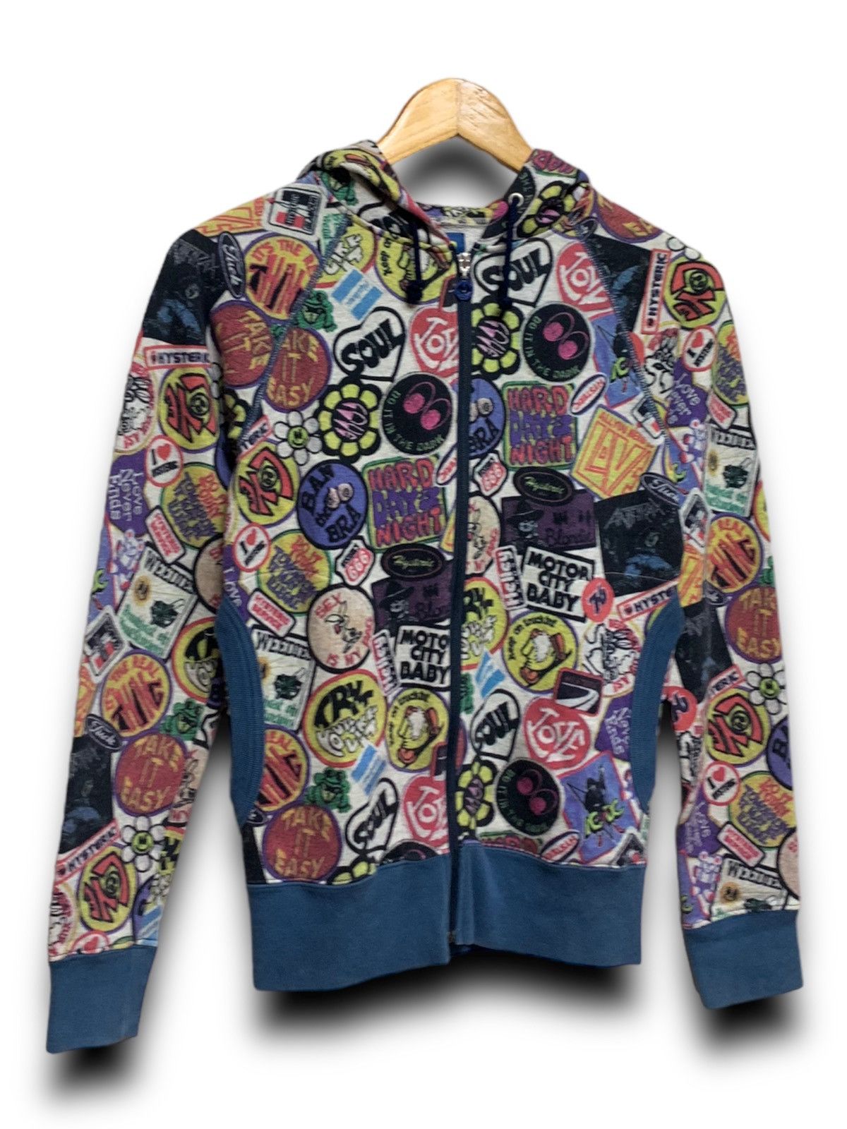 Designer HYSTERIC GLAMOUR JAPANESE BRAND SWEATSHIRT AND HOODIE Size S / US 4 / IT 40 - 3 Thumbnail
