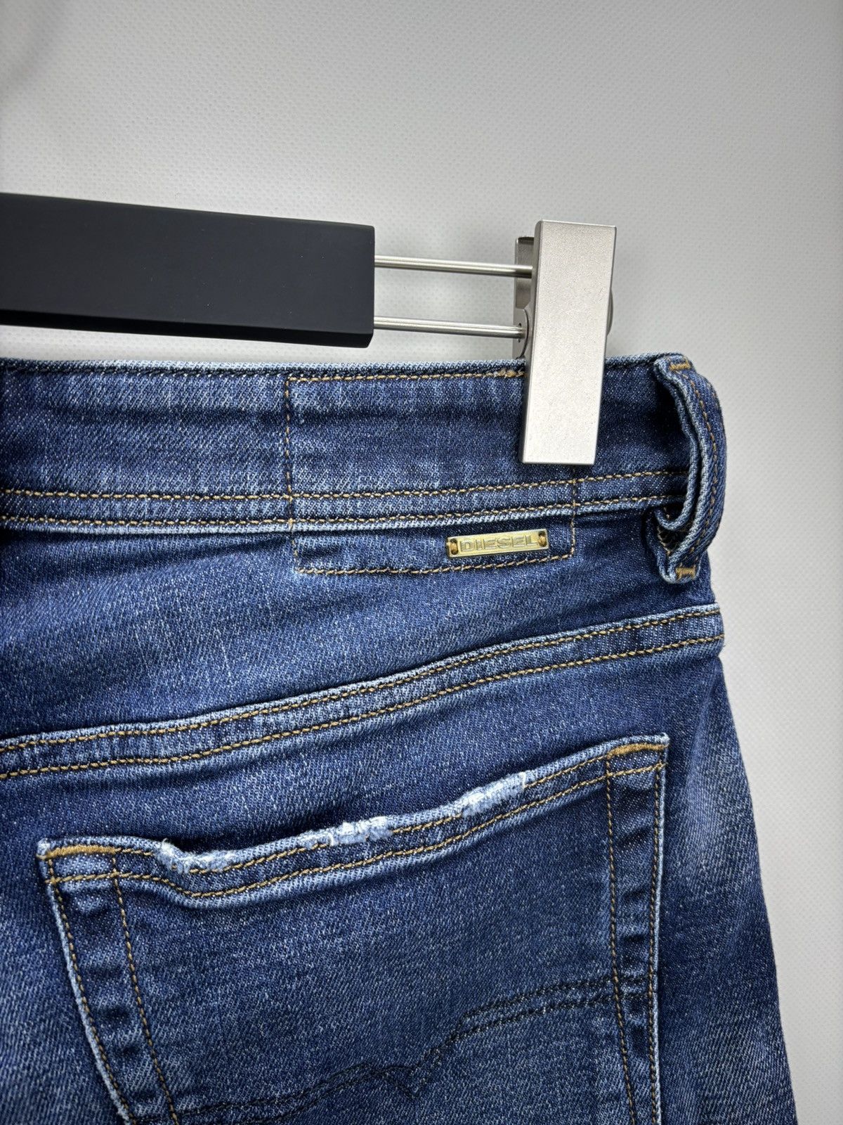 Diesel Mens denim shorts Diesel Size 31 Color Blue Duties Size US 31 - 5 Thumbnail