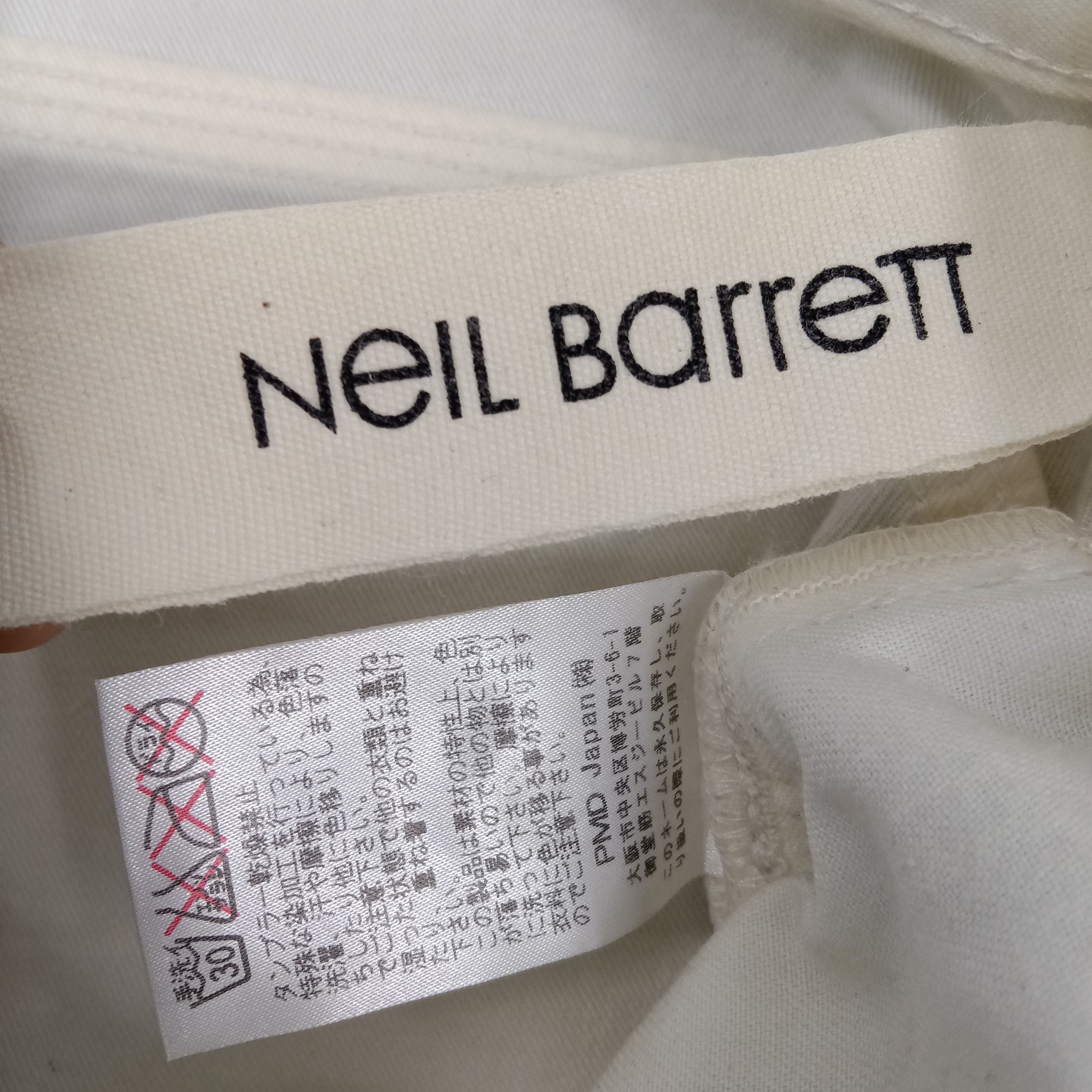 Neil Barrett × Vintage Neil Barrett Designer Brand Pants Size US 32 / EU 48 - 6 Thumbnail