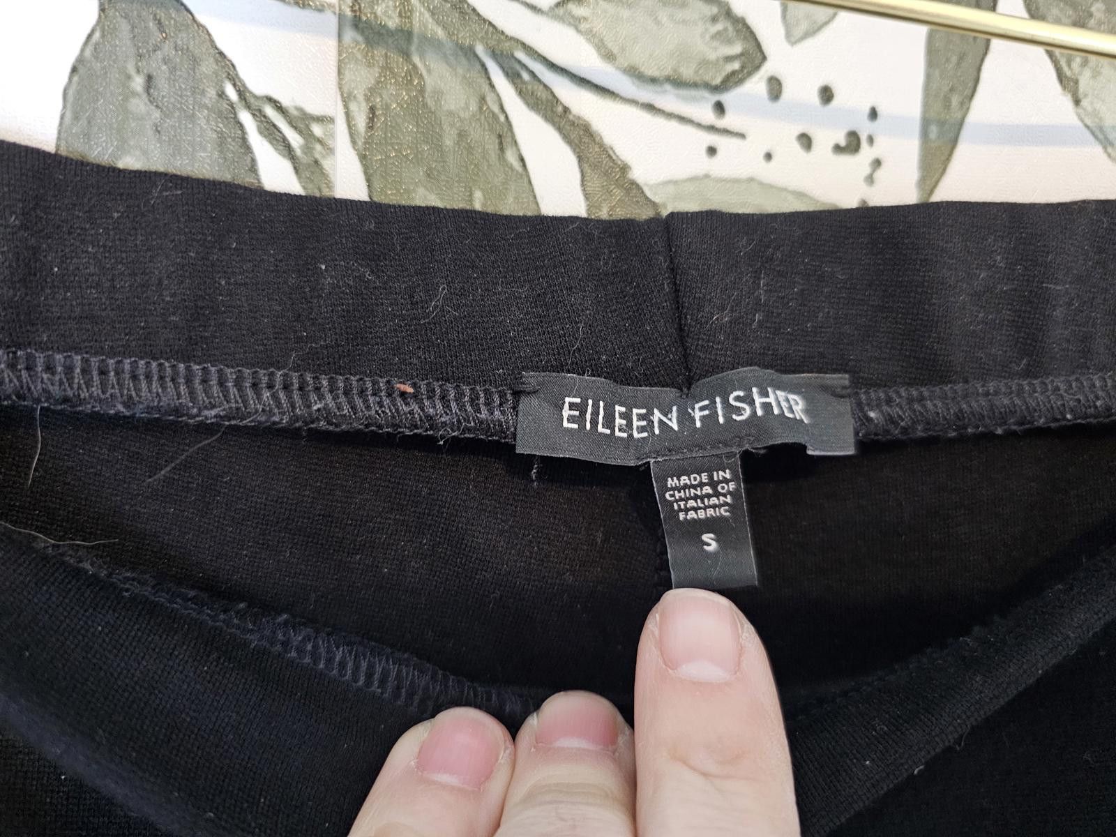 Eileen Fisher Eileen Fisher Pants Black Womens Size S Skinny Size 28" / US 6 / IT 42 - 2 Thumbnail