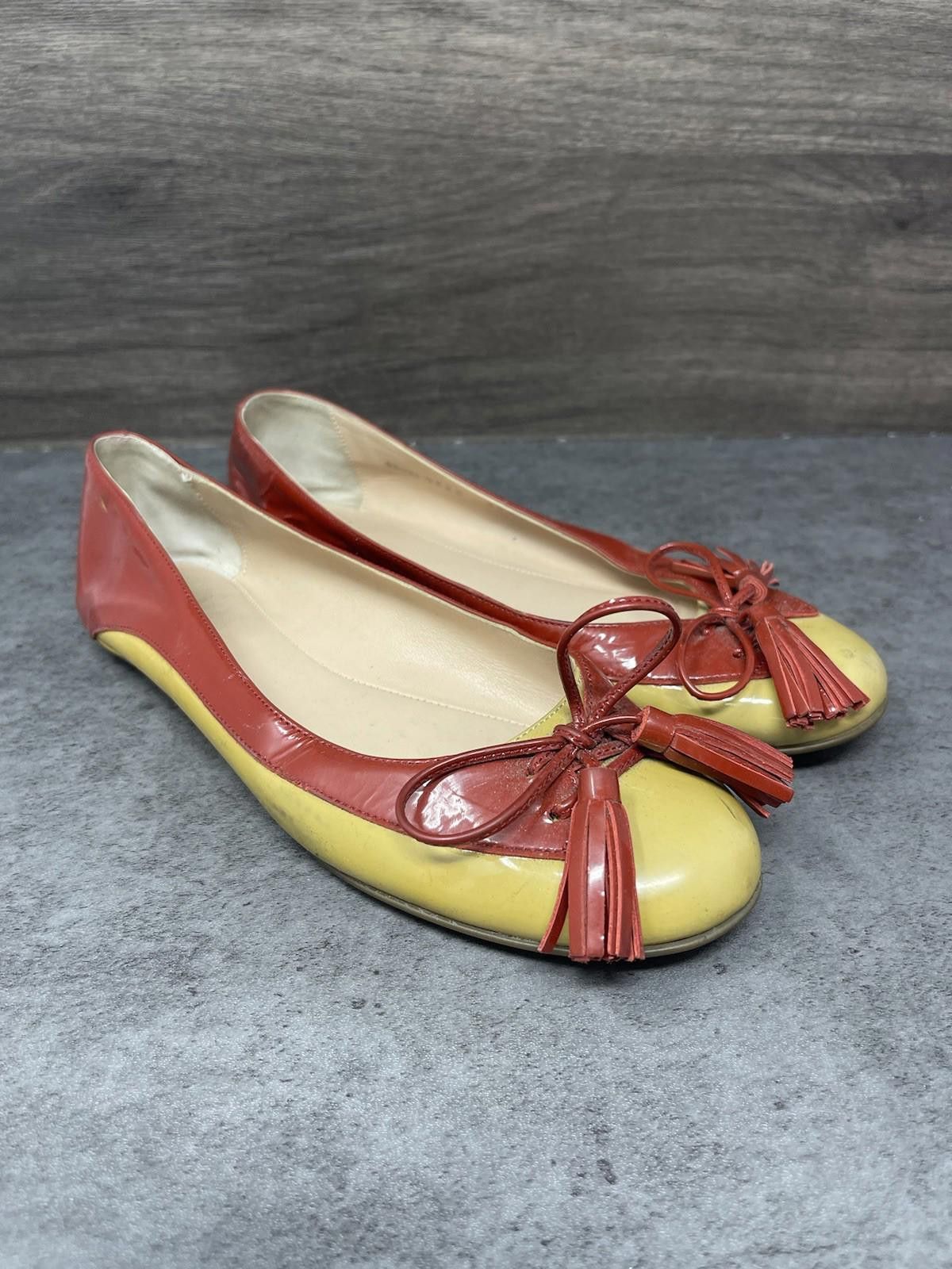 Bally BALLY Shoes Womens Size 5.5 (35.5) Ballet Flats Red Size US 5.5 / IT 35.5 - 4 Thumbnail