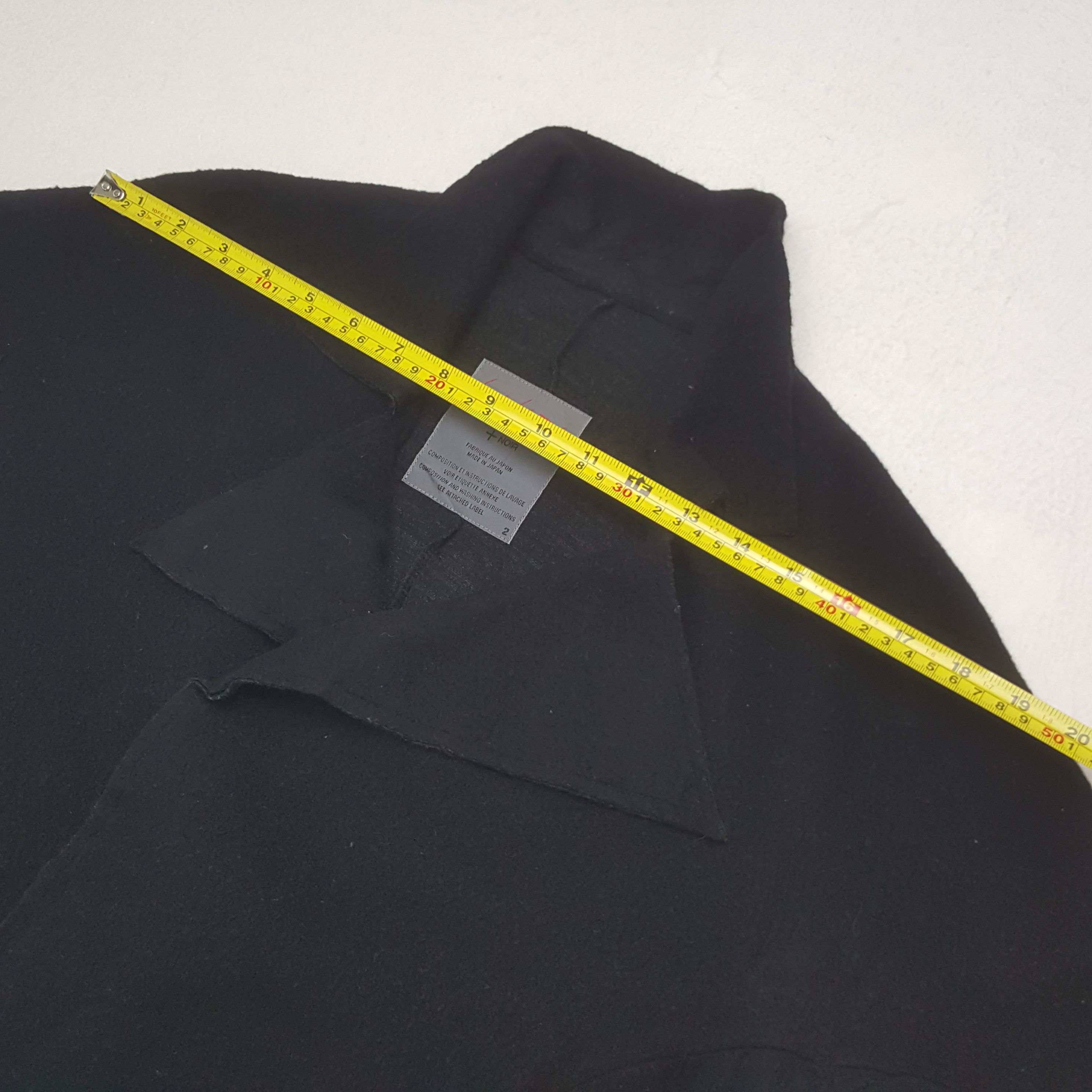 Yohji Yamamoto Vintage Yohji Yamamoto X Noir Japanese Luxury Jacket C296N21 Size US S / EU 44-46 / 1 - 4 Thumbnail