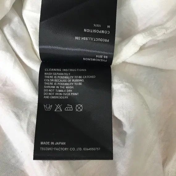 PHENOMENON Vtg PHENOMENON JAPAN DESIGNER Takeshi Osumi Tee Shirt Size US S / EU 44-46 / 1 - 6 Thumbnail