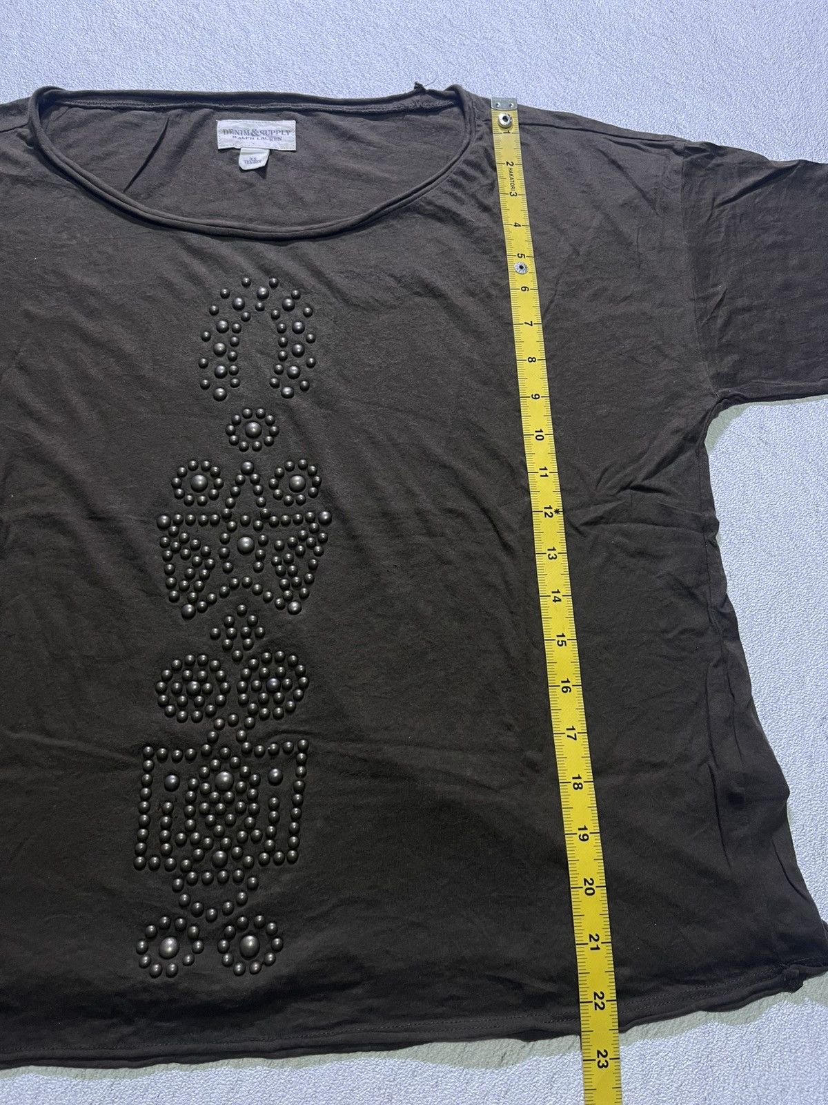 Ralph Lauren VINTAGE RALPH LAUREN short sleeve tshirt women's Size L / US 10 / IT 46 - 7 Thumbnail