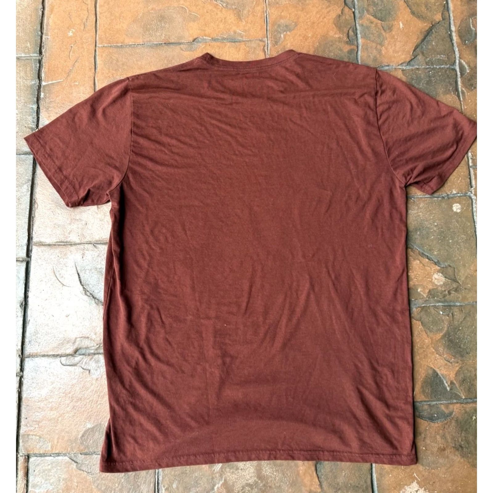 Oakley Oakley Logo Essential T-Shirt Men’s XL Regular Burnt Orange Cotton Short Sleeve Crew Neck Logo Outdoor 90s? Size US XL / EU 56 / 4 - 3 Thumbnail