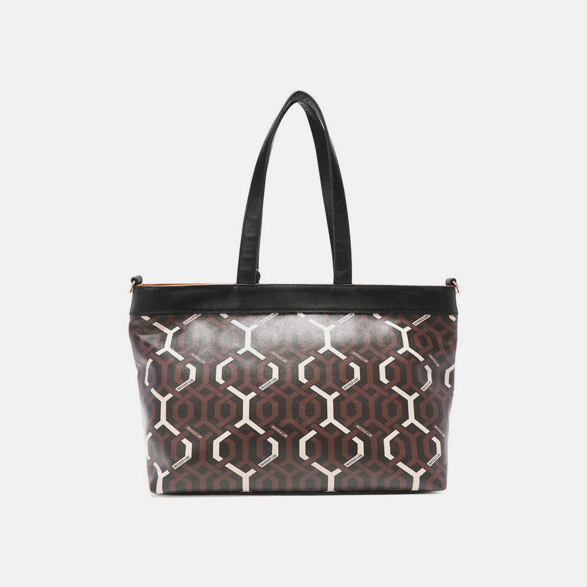 Other Nicole Lee USA Geometric Pattern Large Handbag Size ONE SIZE - 9 Thumbnail