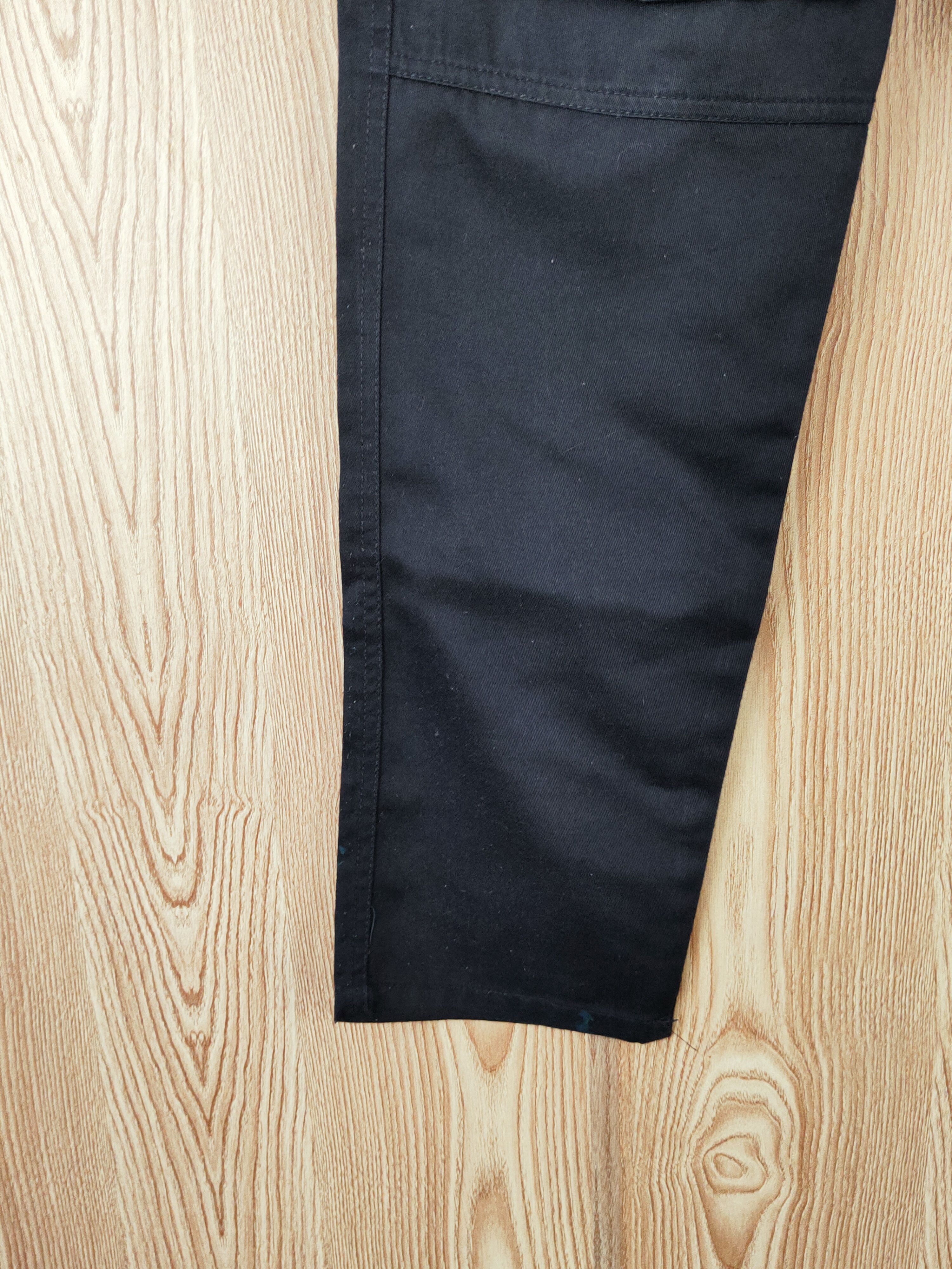 Japanese Brand D Sparlele Black Multipocket Tactical Cargo Pants #W905 Size US 31 - 4 Thumbnail