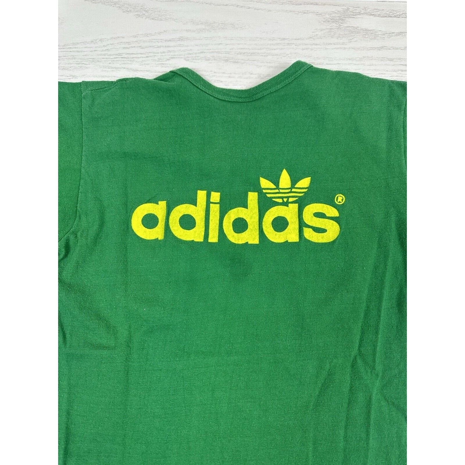 Adidas Vintage 70s Adidas Double Sided Shirt Size US L / EU 52-54 / 3 - 6 Thumbnail