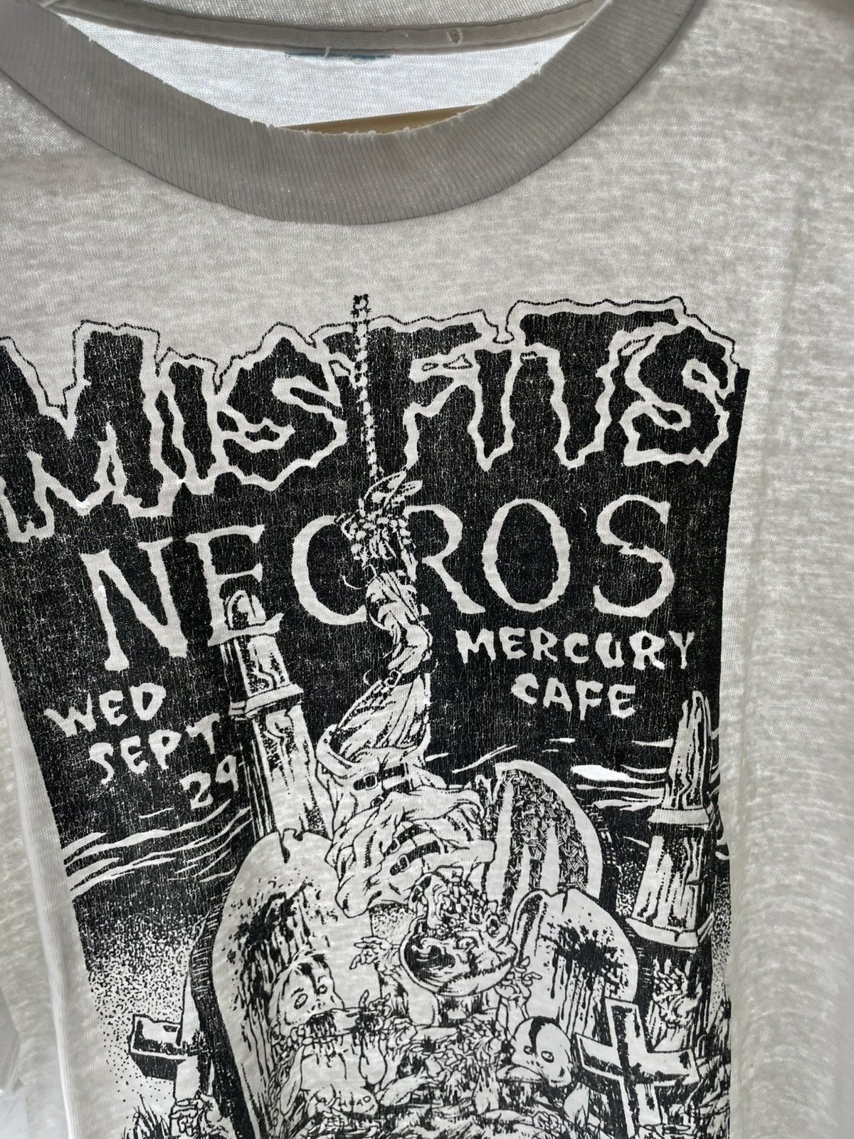 Vintage Vintage Single Stitch Misfits tshirt Size US L / EU 52-54 / 3 - 2 Thumbnail