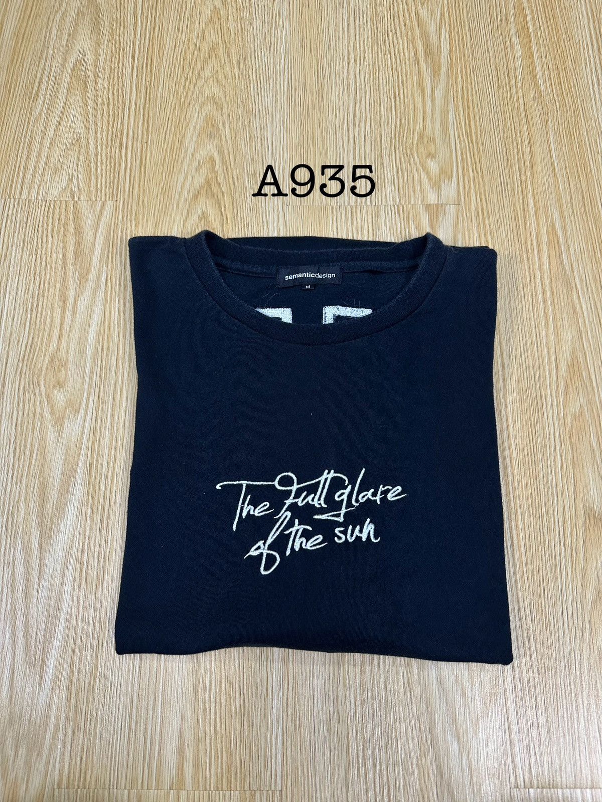 semanticdesign Semantic Design Baggy Tshirt A935 Size US M / EU 48-50 / 2 - 12 Thumbnail