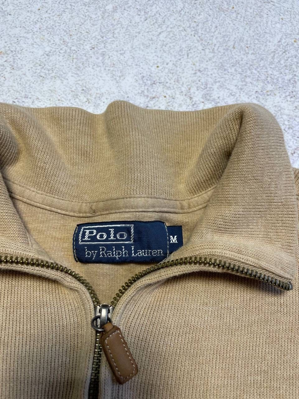 Polo Ralph Lauren × RRL Ralph Lauren × Ralph Lauren Polo Ralph Lauren RRL Y2K Zip 1/4 Sweatshirt Pony Logo Rare Size US M / EU 48-50 / 2 - 5 Thumbnail