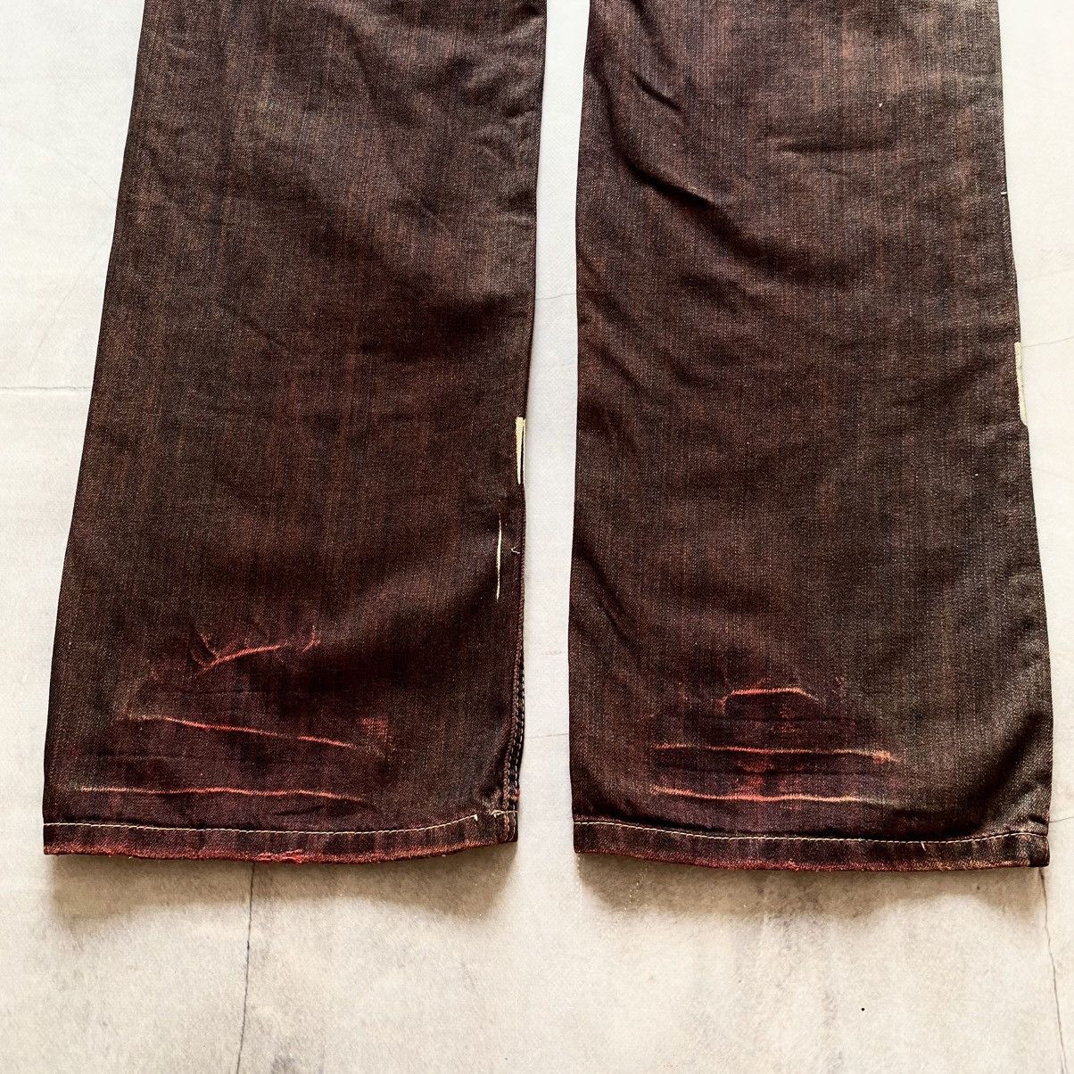 Hysteric Glamour Vintage Japan Washed Faded Jeans If Six Was Nine Kmrii Vibe Size US 33 - 8 Thumbnail