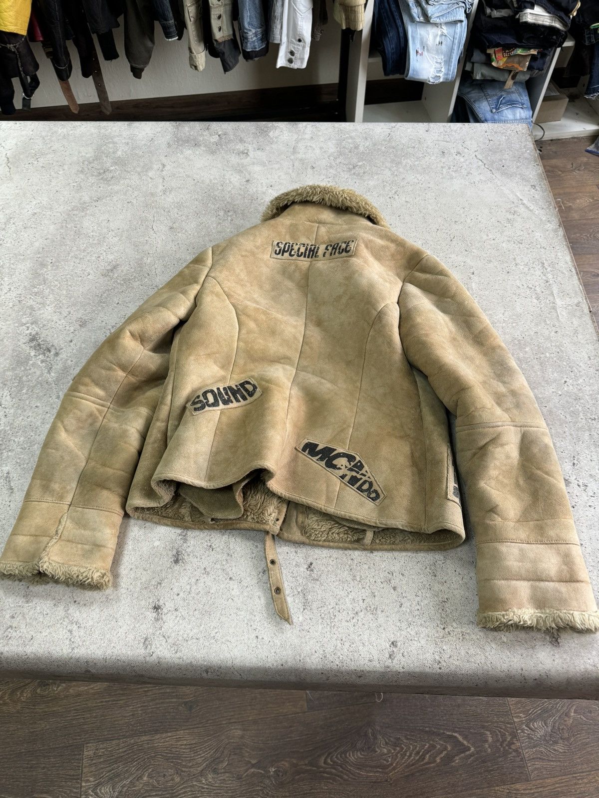 Junya Watanabe VNT 90-00s Shearling Hysteric Glamour Kapital Style Jacket Size US M / EU 48-50 / 2 - 2 Thumbnail