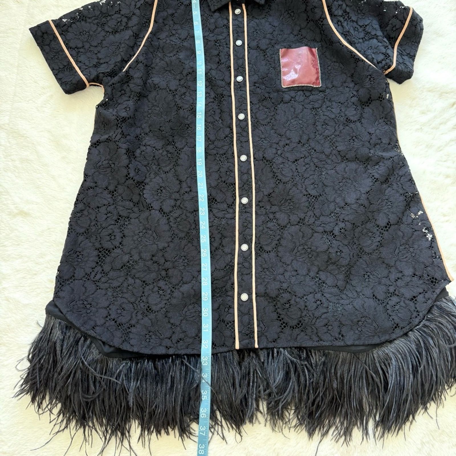 No. 21 No. 21 Women dress with feathers size 46IT or 10US 2500$ Size L / US 10 / IT 46 - 12 Thumbnail