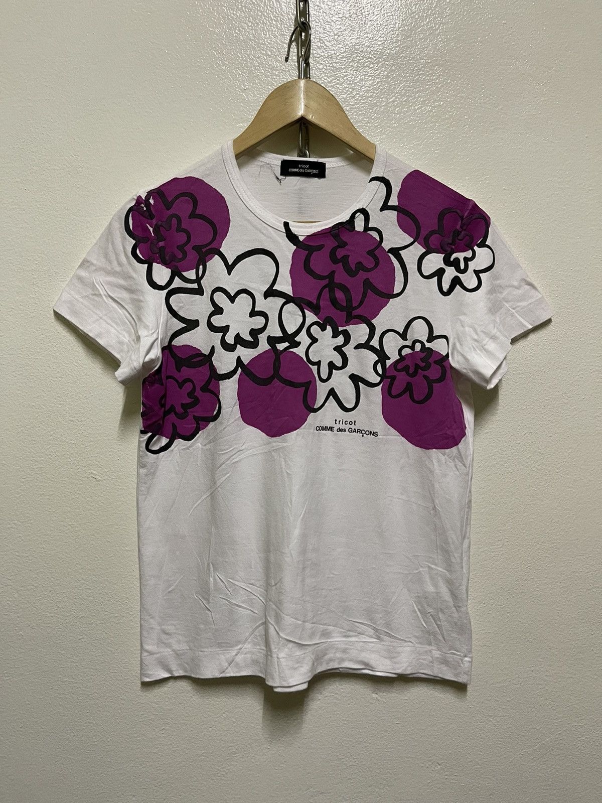 Comme des Garcons Tricot Comme des Garcon Flower Printed AD2009 Size US S / EU 44-46 / 1 - 1 Thumbnail
