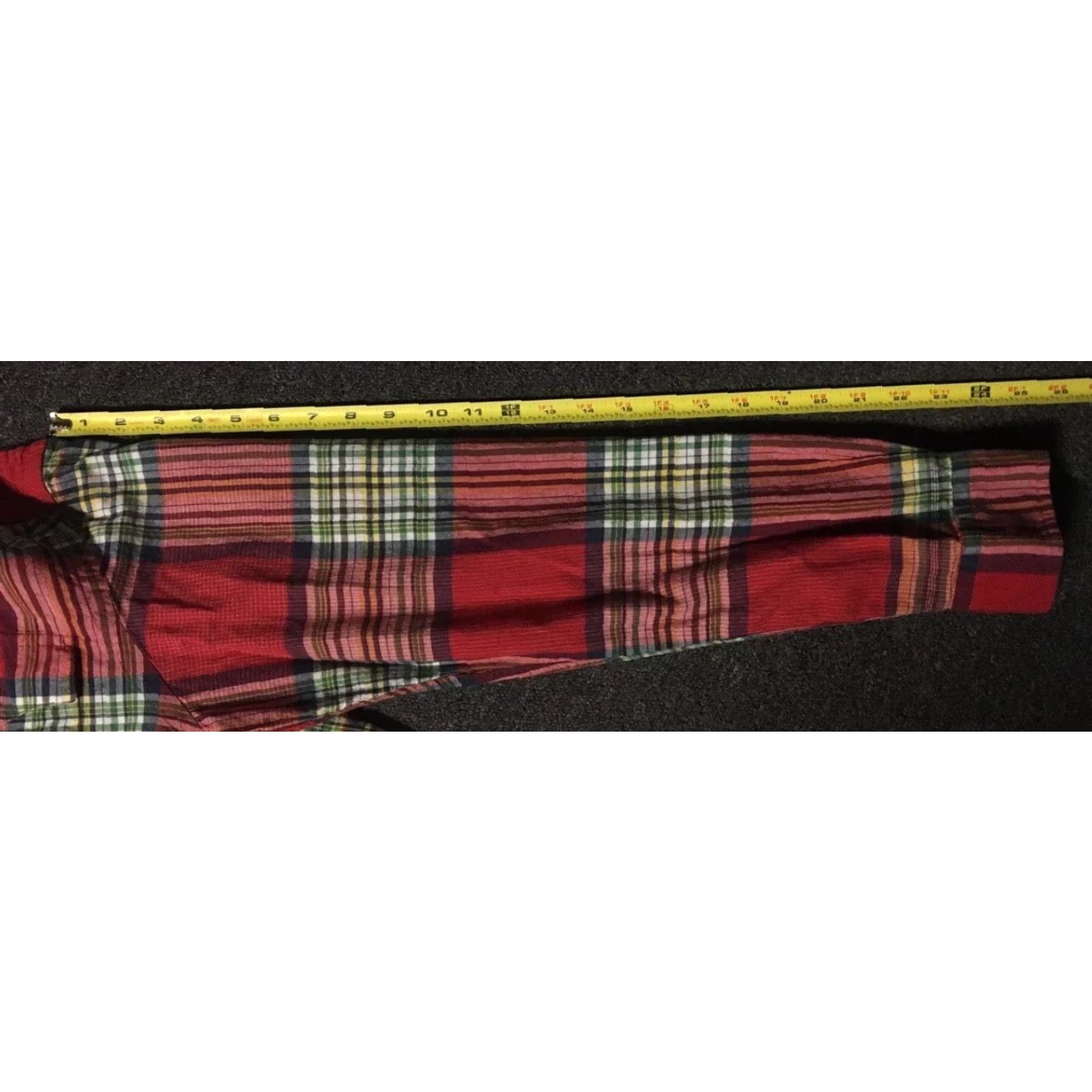 Polo Ralph Lauren VINTAGE Polo Ralph Lauren Shirt XL Red Flannel Patchwork Button-Up Cowboy Army Epaulette 90s 80s Mens Size US XL / EU 56 / 4 - 6 Thumbnail