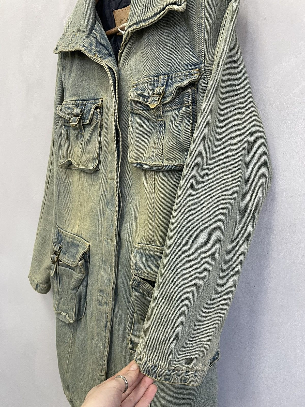 PPFM Multipocket japanese long coat If six was nine y2k archive Size US S / EU 44-46 / 1 - 6 Thumbnail