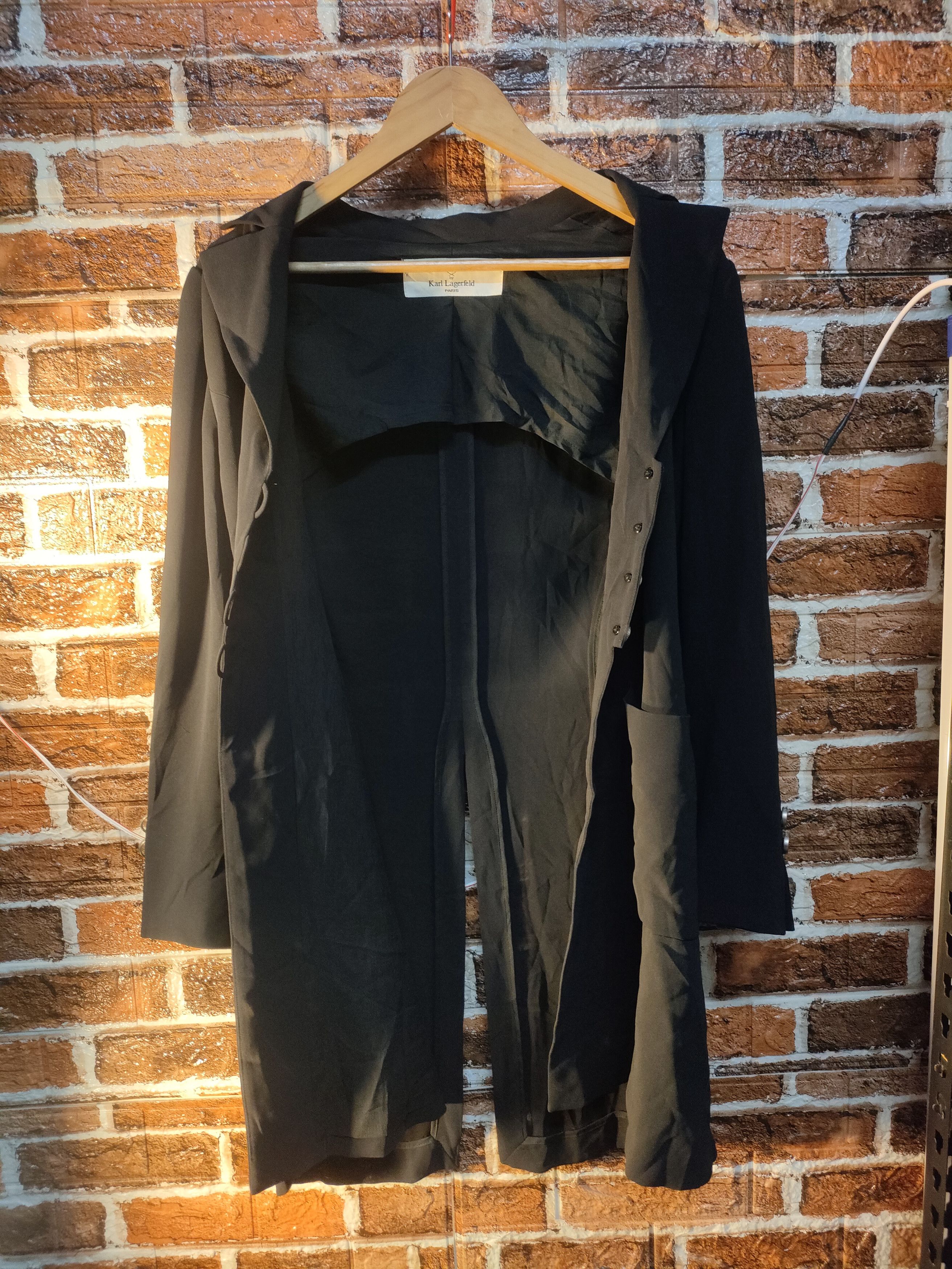 If Six Was Nine × Karl Lagerfeld Karl Lagerfield Long Coat Size S / US 4 / IT 40 - 2 Thumbnail