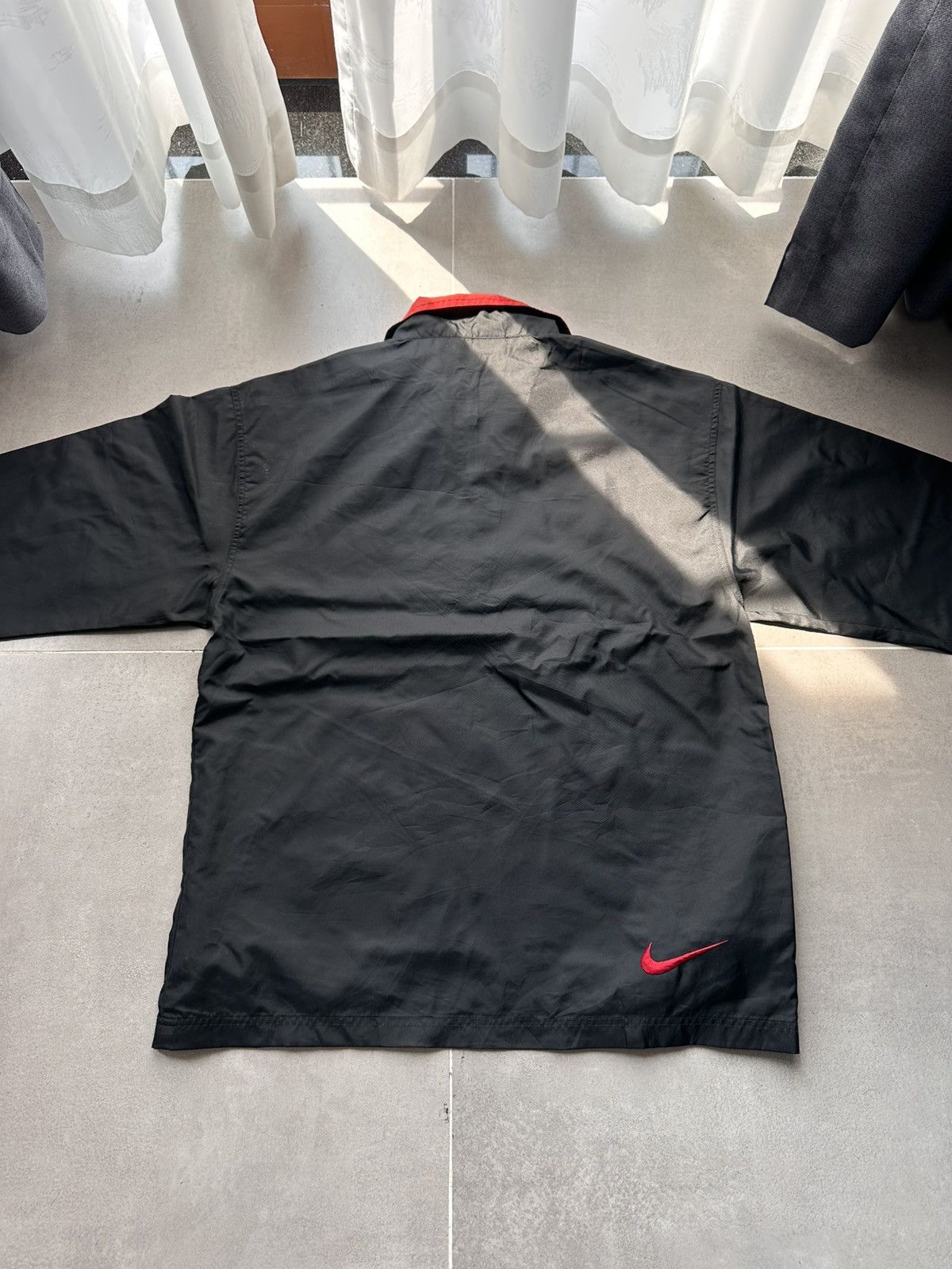 Nike × Vintage NIKE VINTAGE DOUBLE SWOOSH STREETWEAR LIGHT JACKET Size US L / EU 52-54 / 3 - 7 Thumbnail
