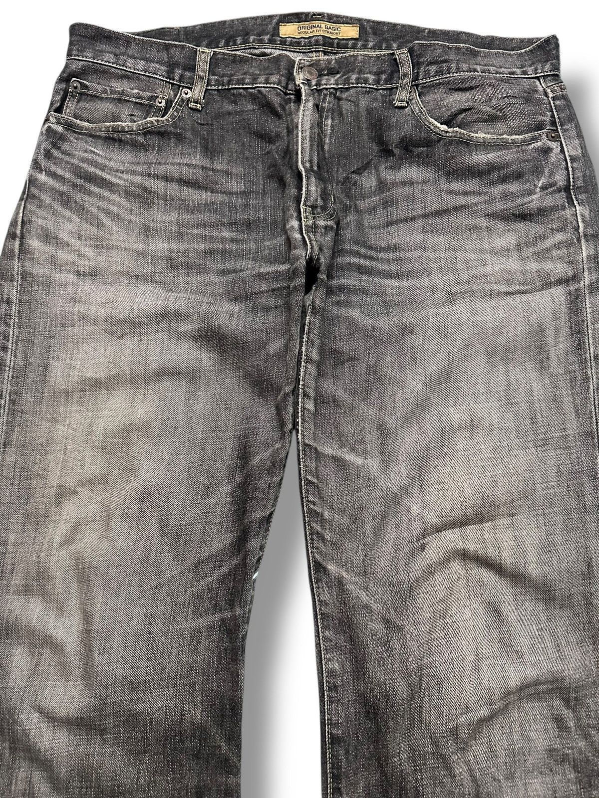 Japanese Brand Vintage Baggy Loose Style Jeans With Distressed and Faded Size US 38 / EU 54 - 3 Thumbnail