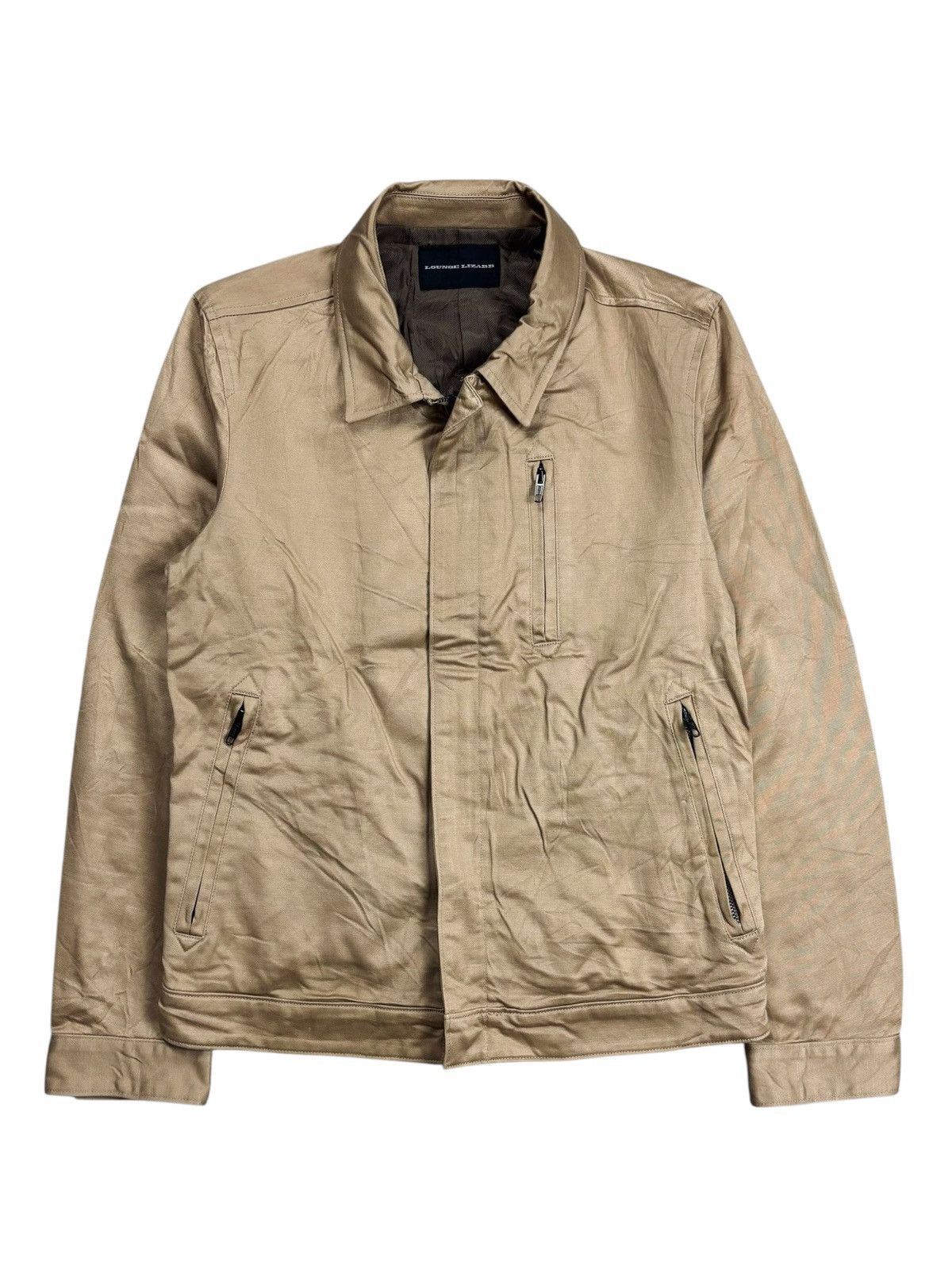 Ekam 2000s Lounge Lizard - Lampo Zips Work Jacke Size US M / EU 48-50 / 2 - 2 Thumbnail