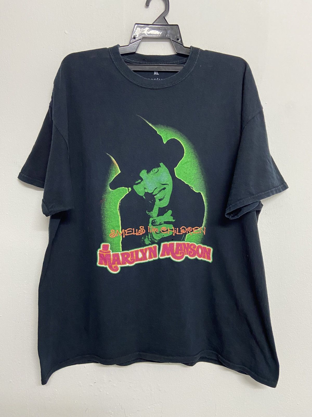 Band Tees Vintage Marilyn Manson Smells Like Children Tee Shirt Size US XL / EU 56 / 4 - 1 Thumbnail